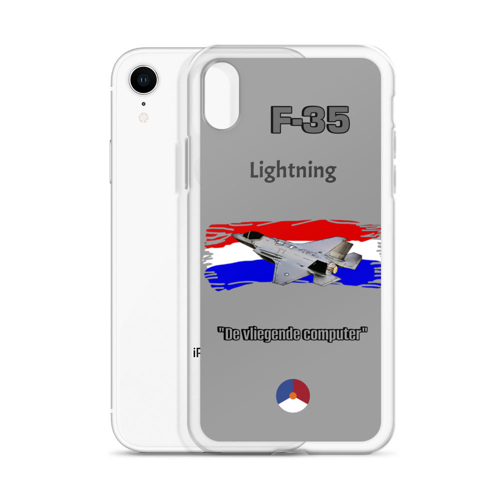Dutch Lightning Clear Case for iPhone