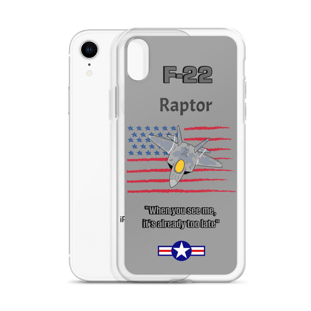 Raptor Patriot Clear Case for iPhone