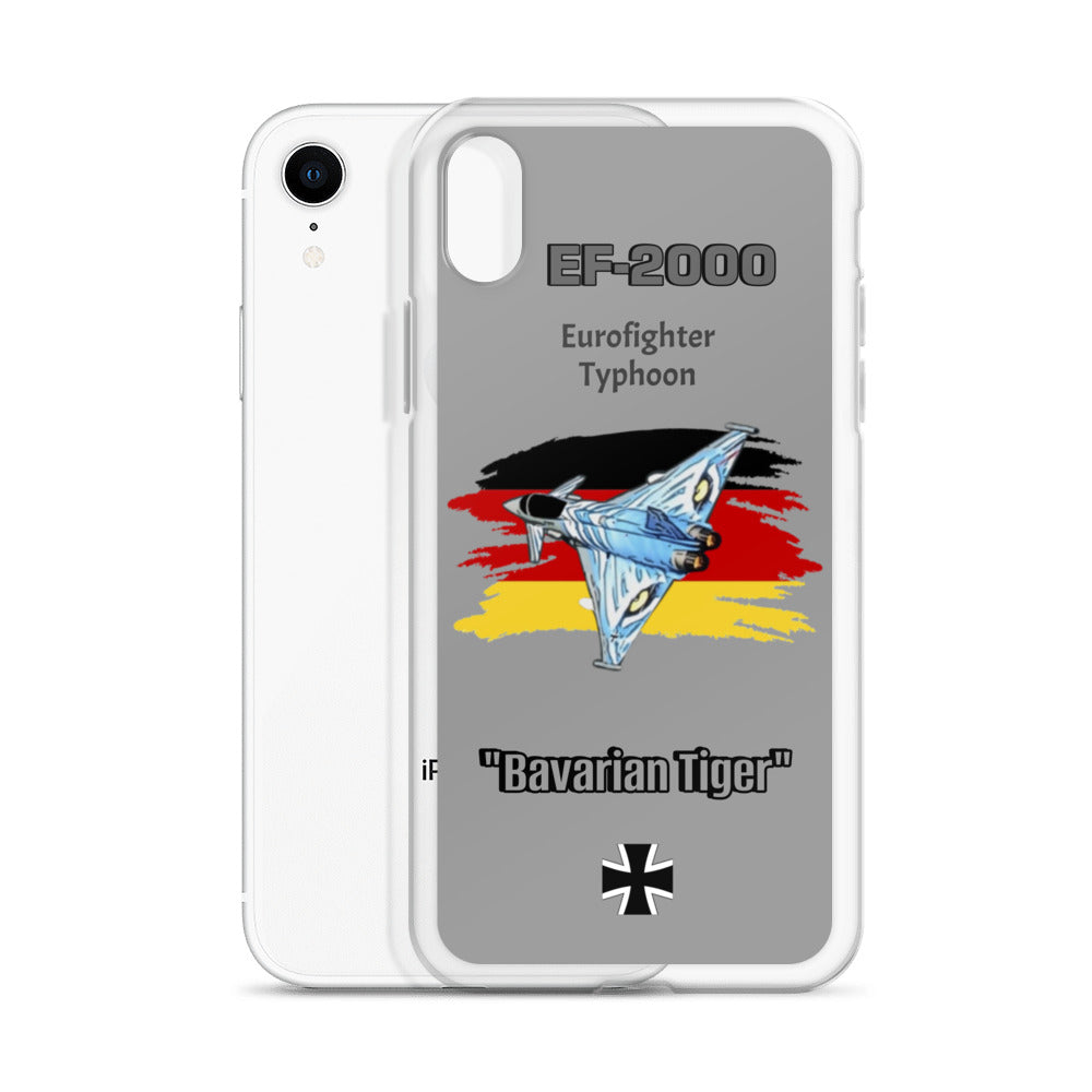 Bavarian Tiger Typhoon Clear Case for iPhone