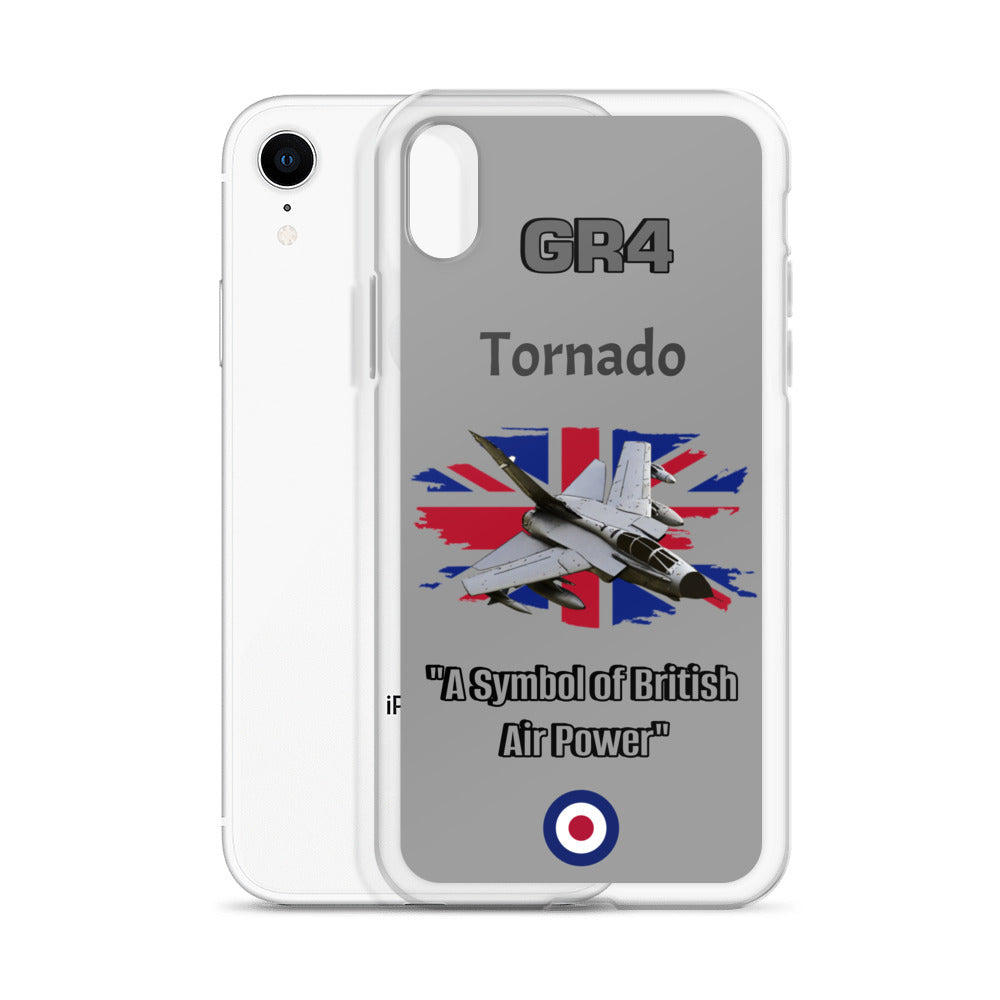 British Tornado Patriot Clear Case for iPhone