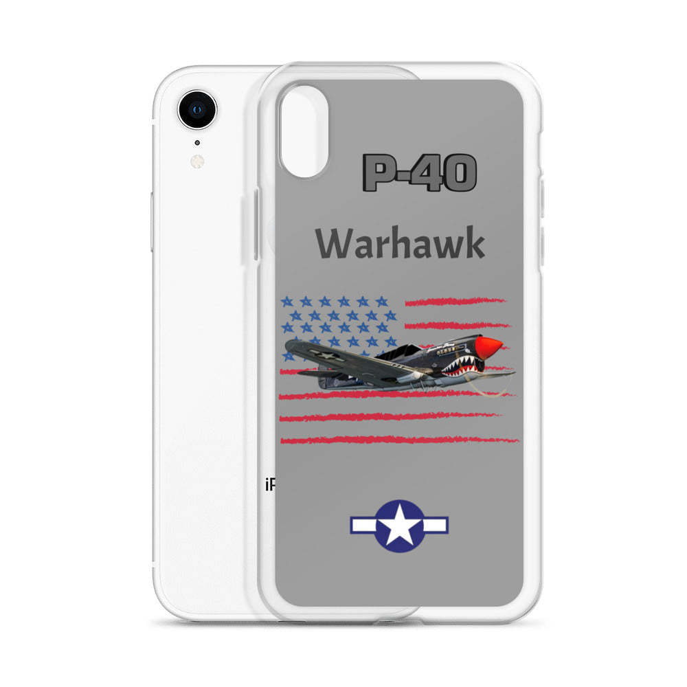 WWII Warhawk Patriot Clear Case for iPhone
