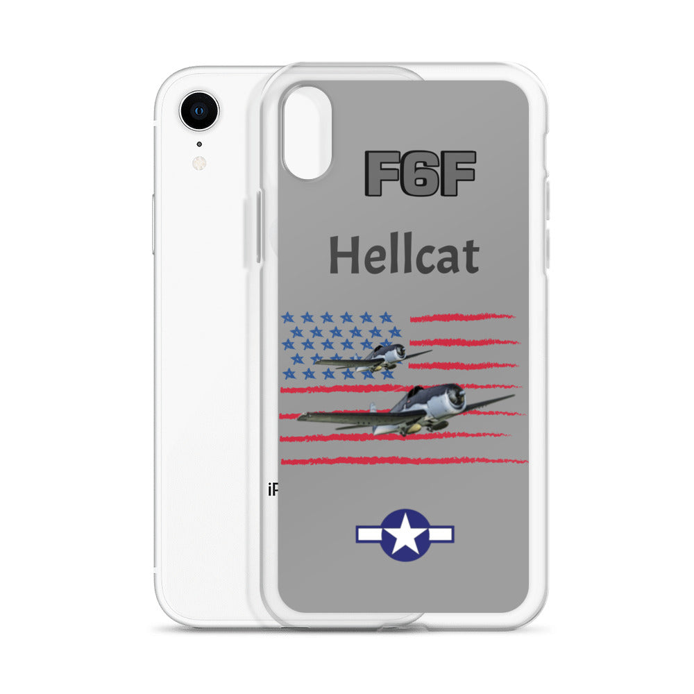 WWII Hellcat Patriot Clear Case for iPhone