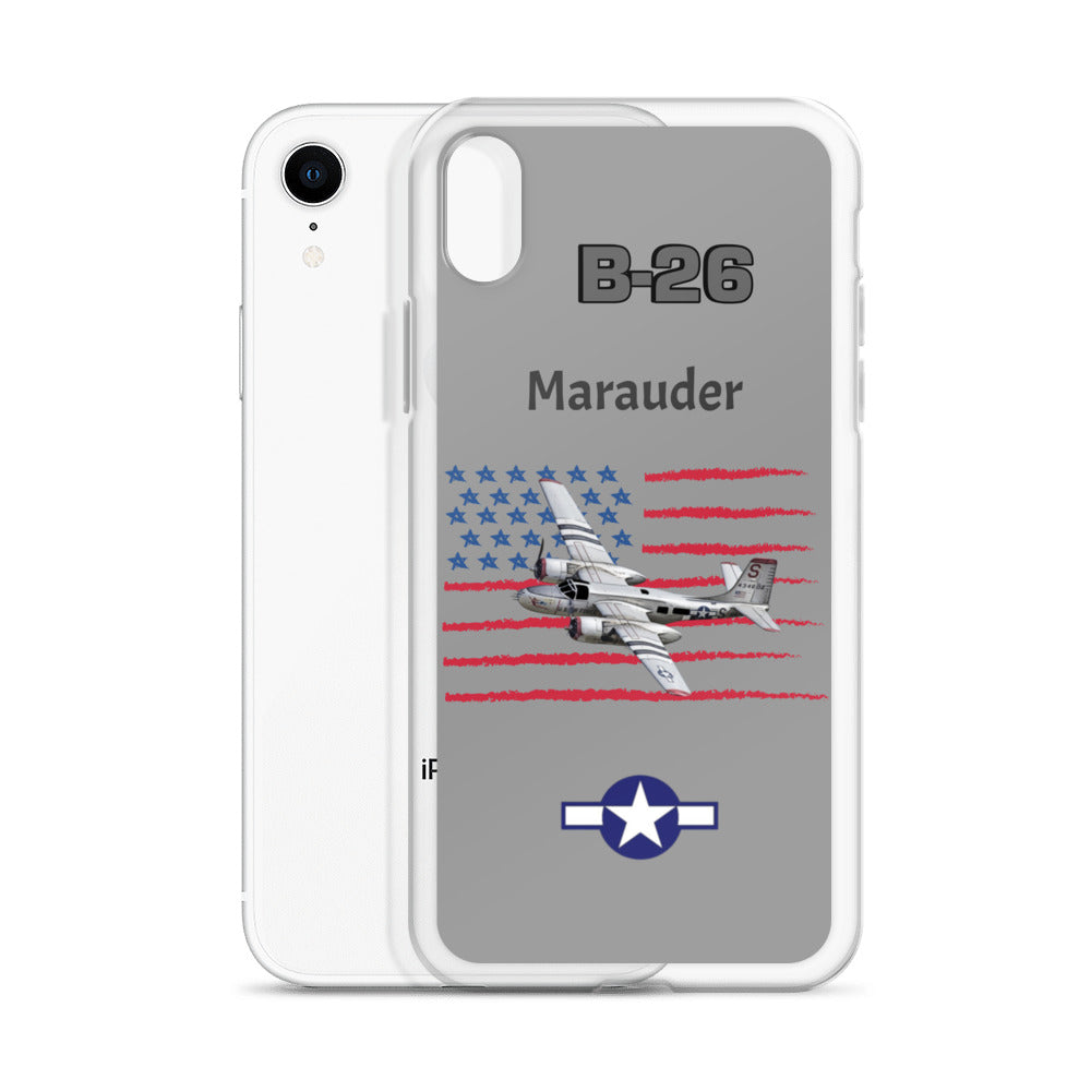 WWII Marauder Patriot Clear Case for iPhone