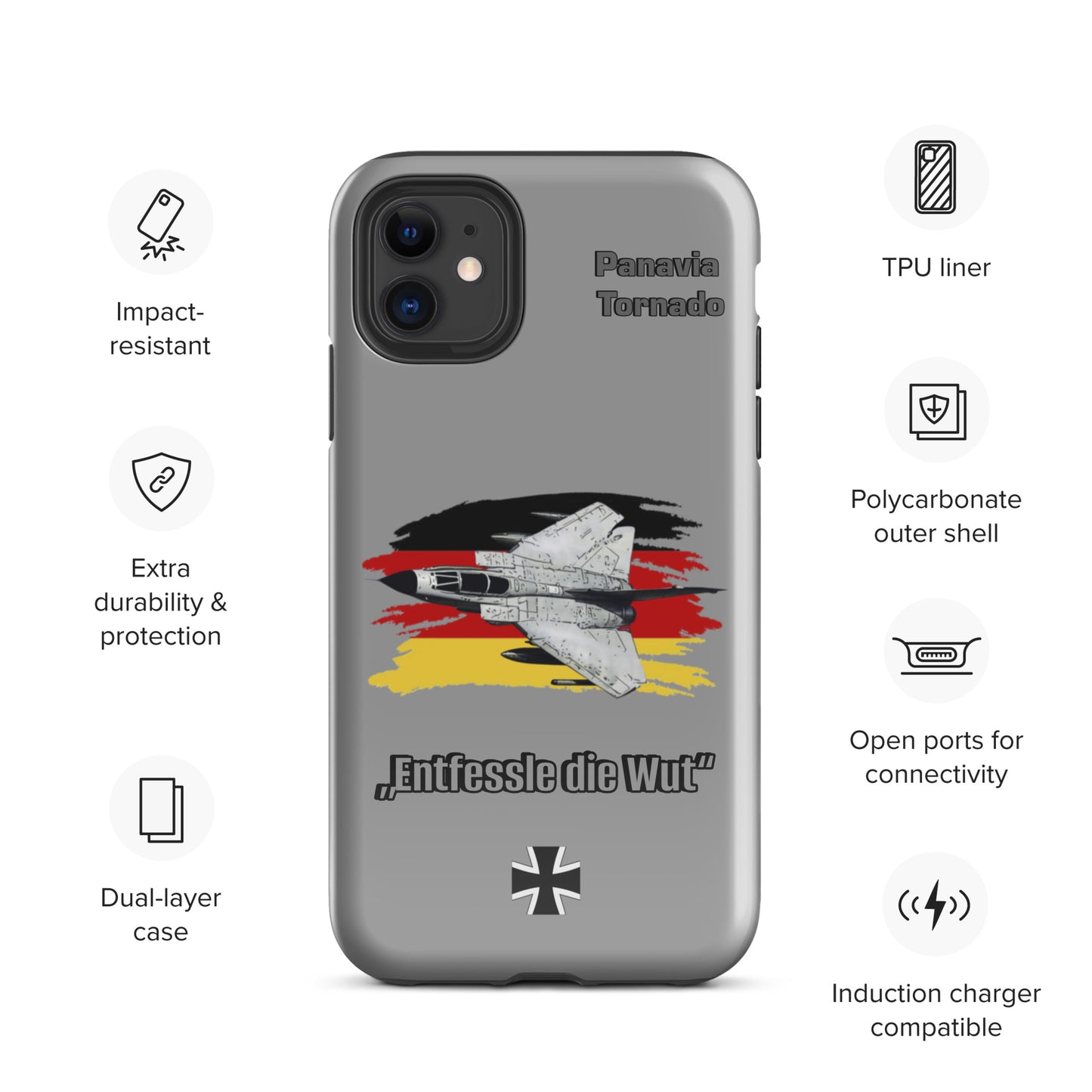 Tornado Patriot iPhone Case