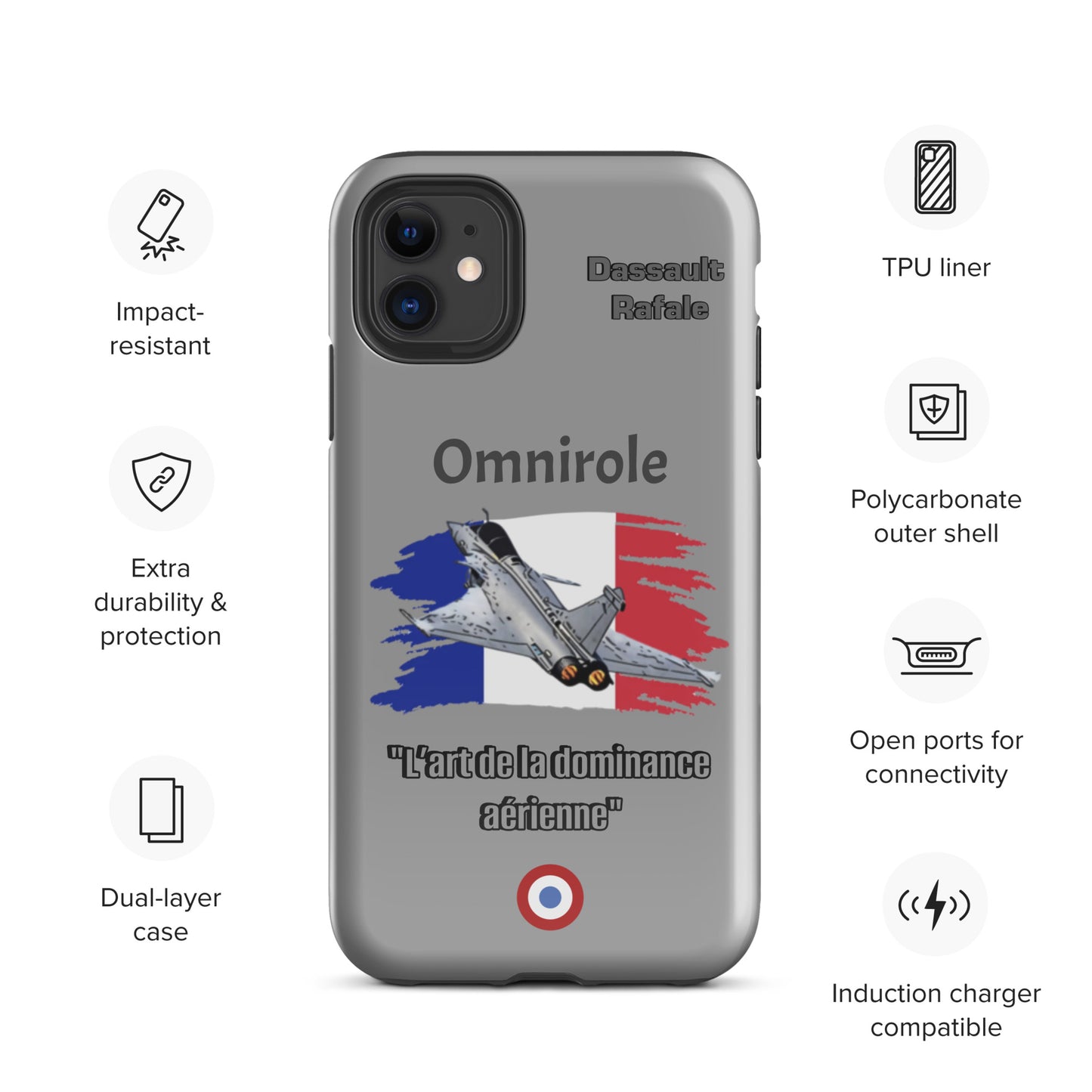 Rafael Patriot iPhone Case