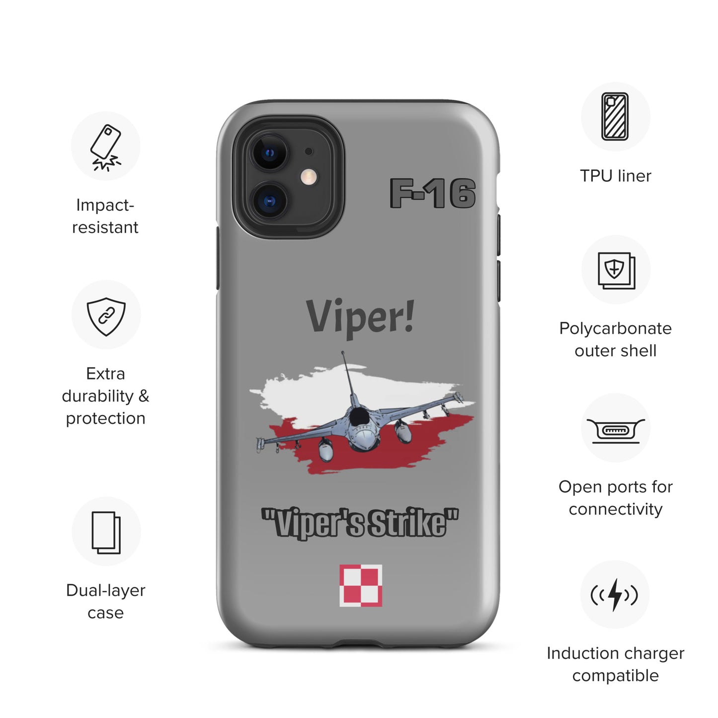 Polish Viper Patriot iPhone Case