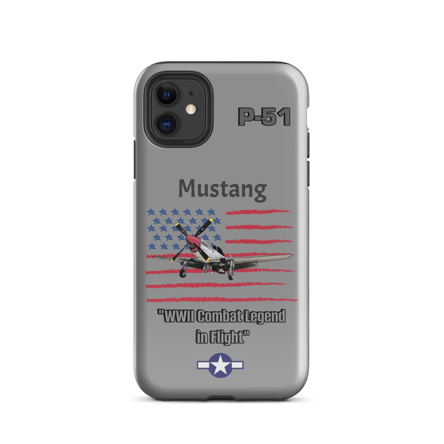 WWII Mustang Patriot iPhone Case