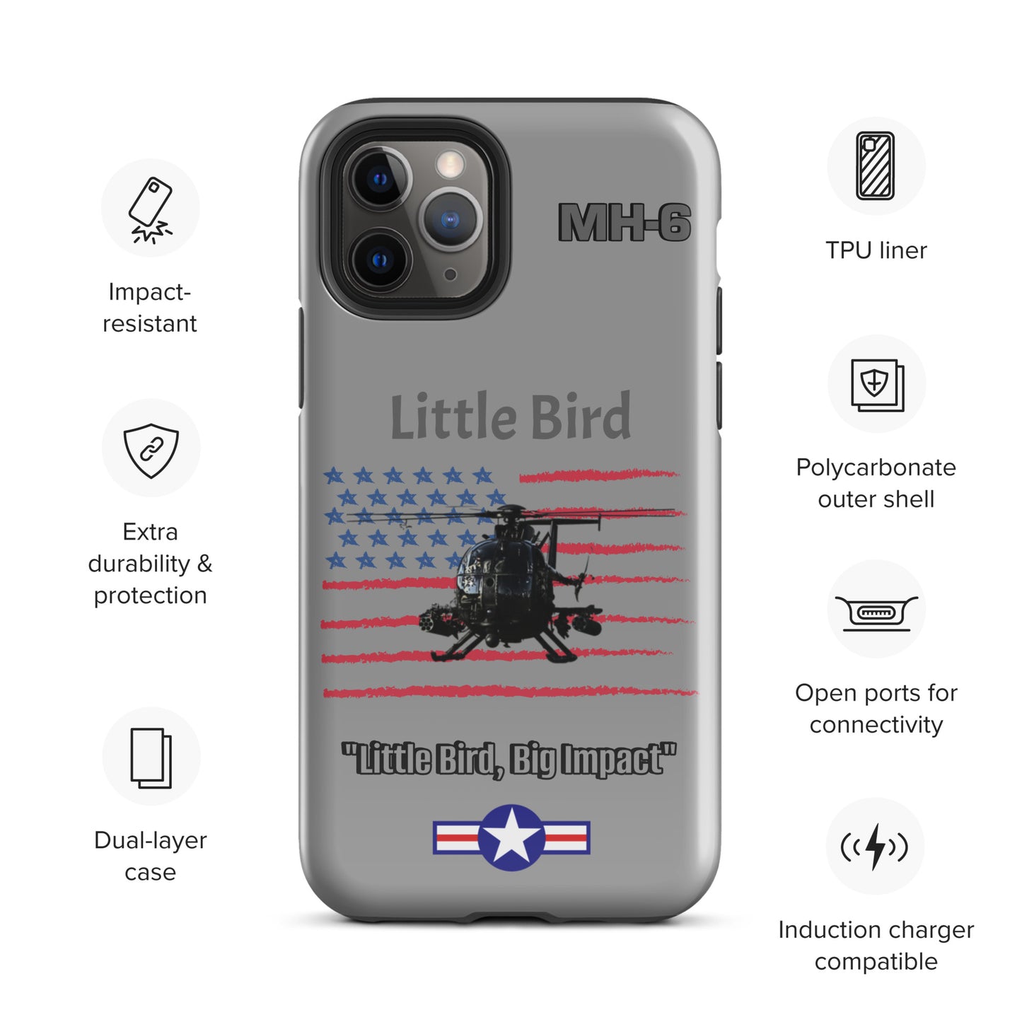 Little Bird Patriot iPhone Case