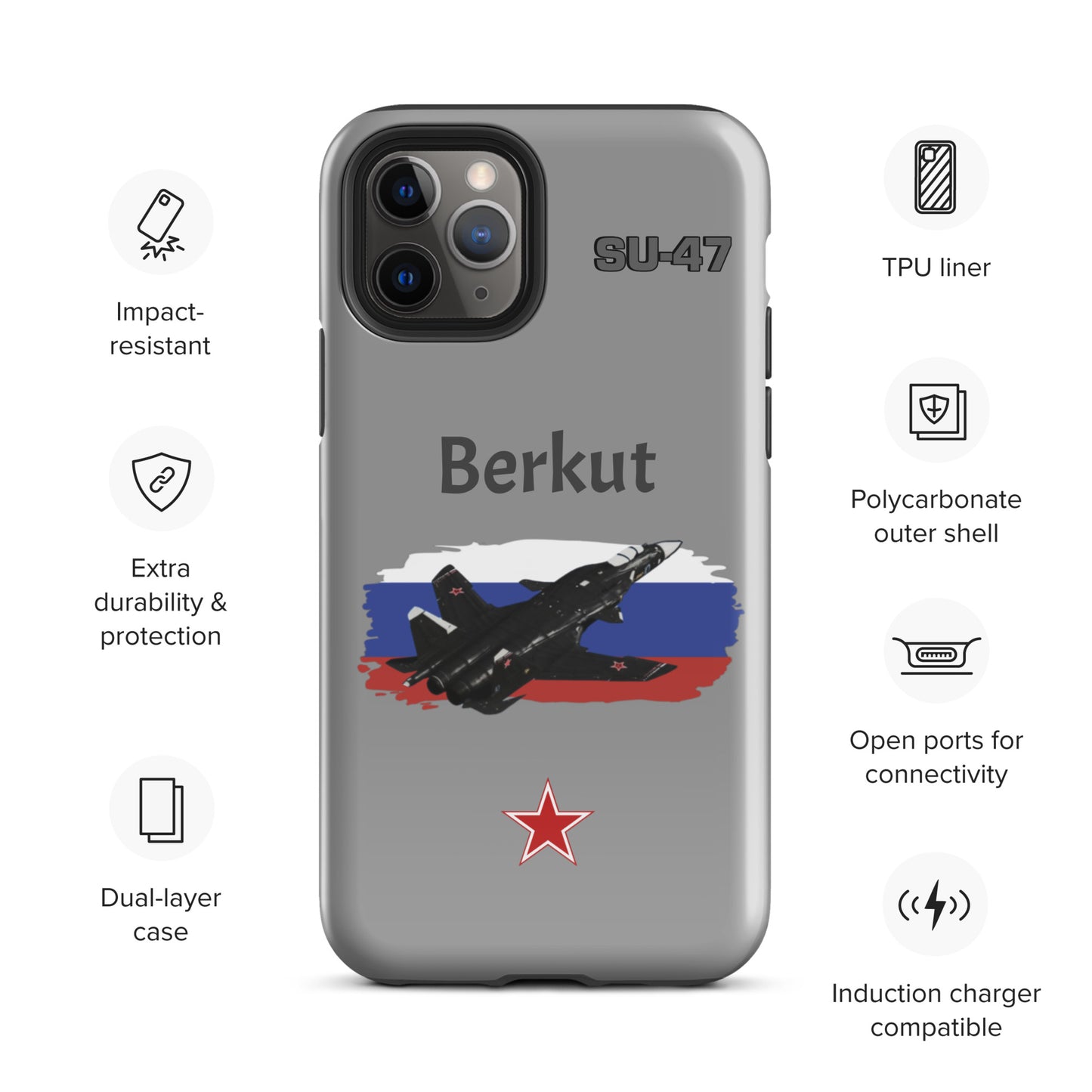 Berkut Patriot iPhone Case (Without Quotes)