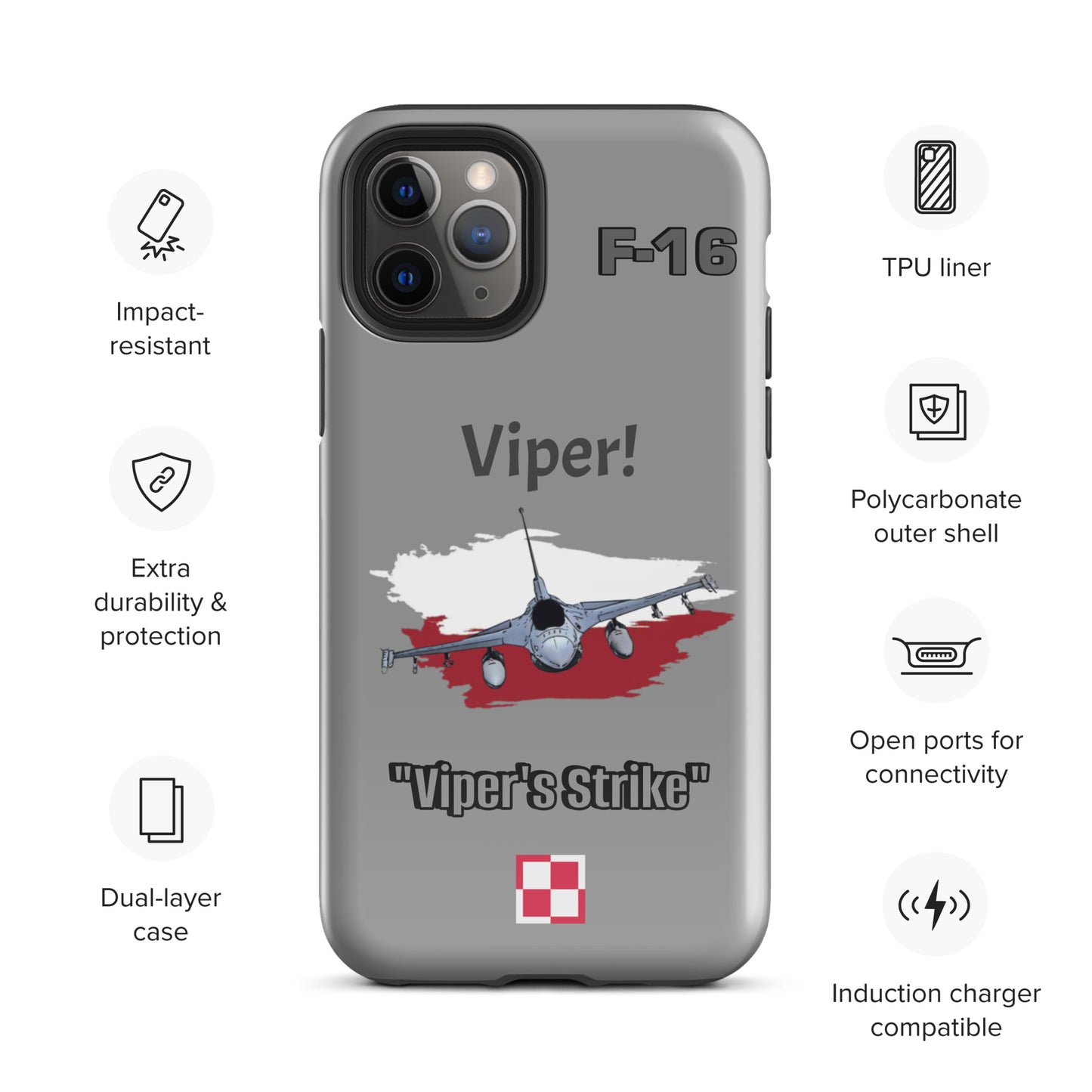 Polish Viper Patriot iPhone Case
