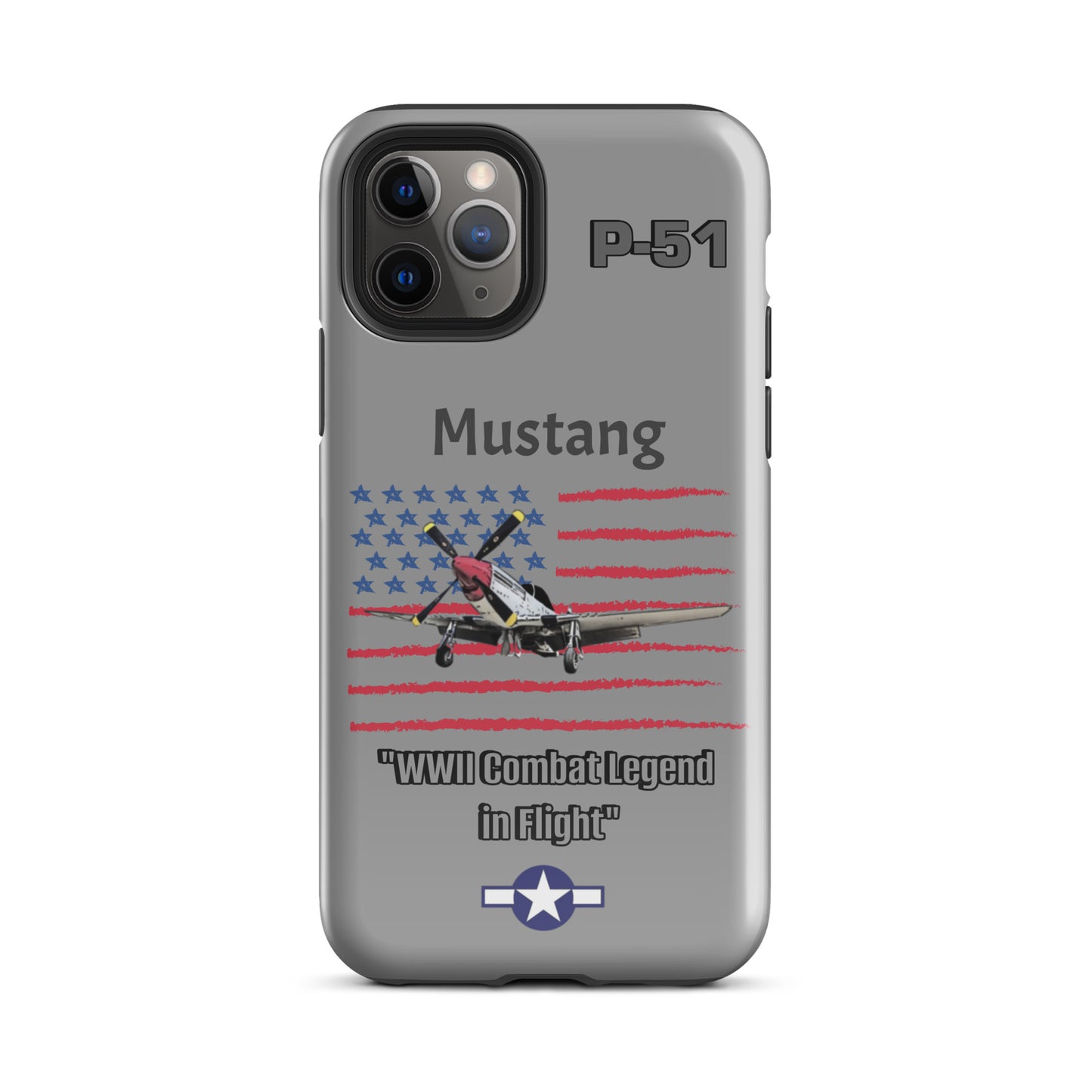 WWII Mustang Patriot iPhone Case