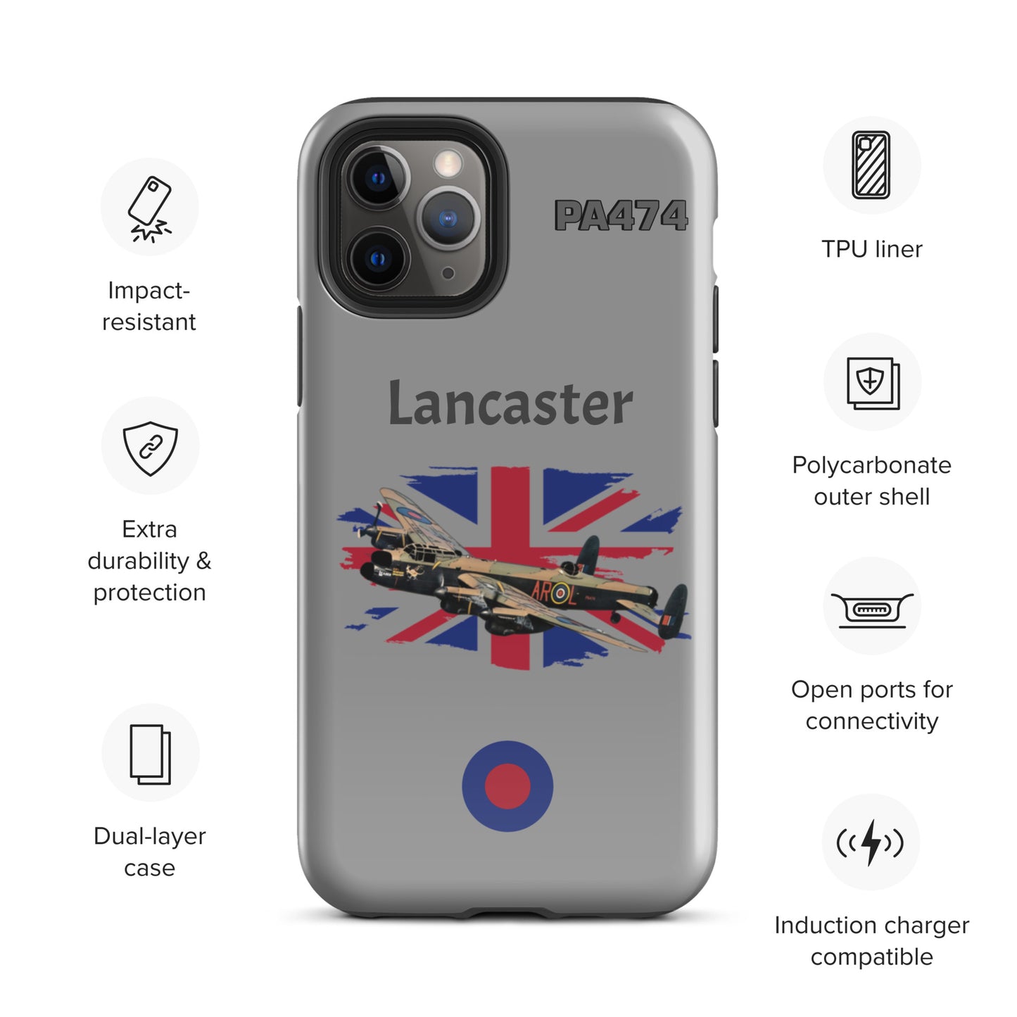 WWII Lancaster Patriot iPhone Case