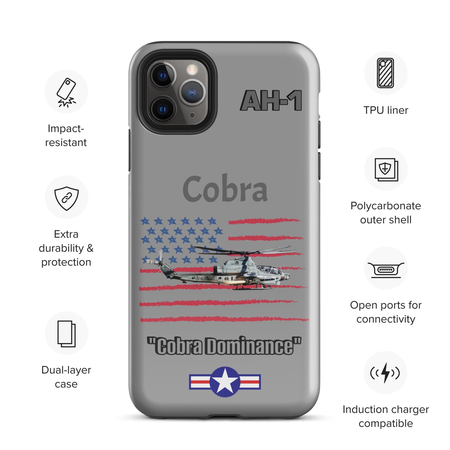 Cobra Patriot iPhone Case