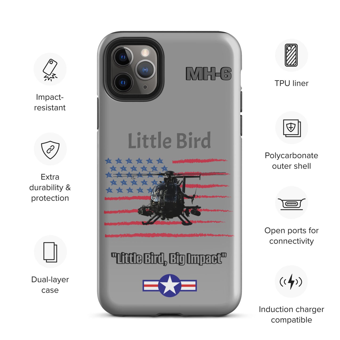 Little Bird Patriot iPhone Case