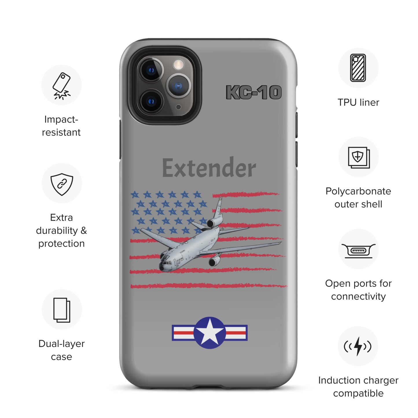 Extender Patriot iPhone Case (Without Quotes)