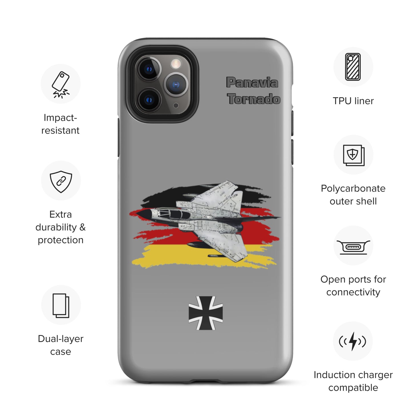 Tornado Patriot iPhone Case (Without Quotes)