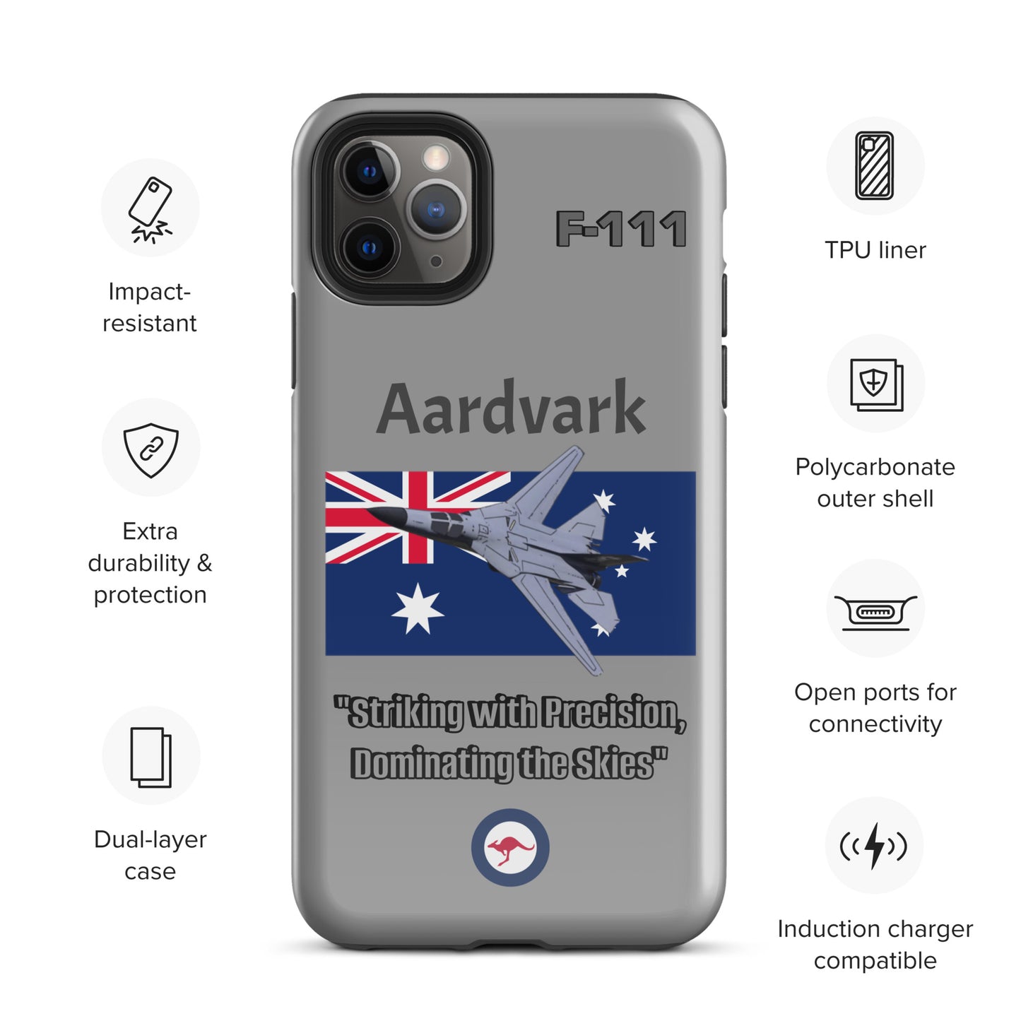 Australian Aardvark Patriot iPhone Case