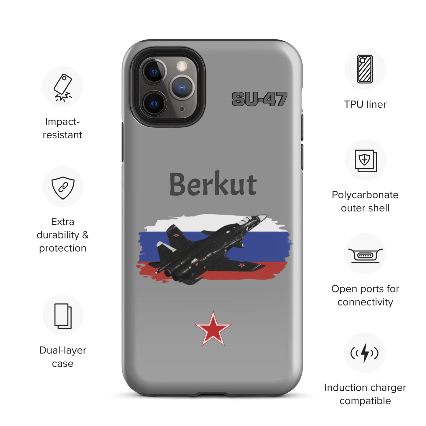 Berkut Patriot iPhone Case (Without Quotes)