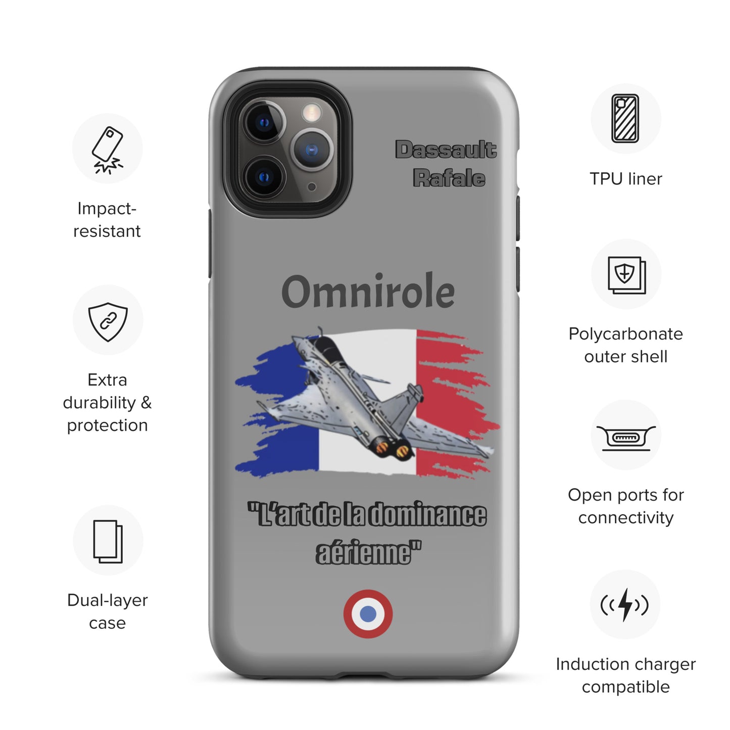 Rafael Patriot iPhone Case