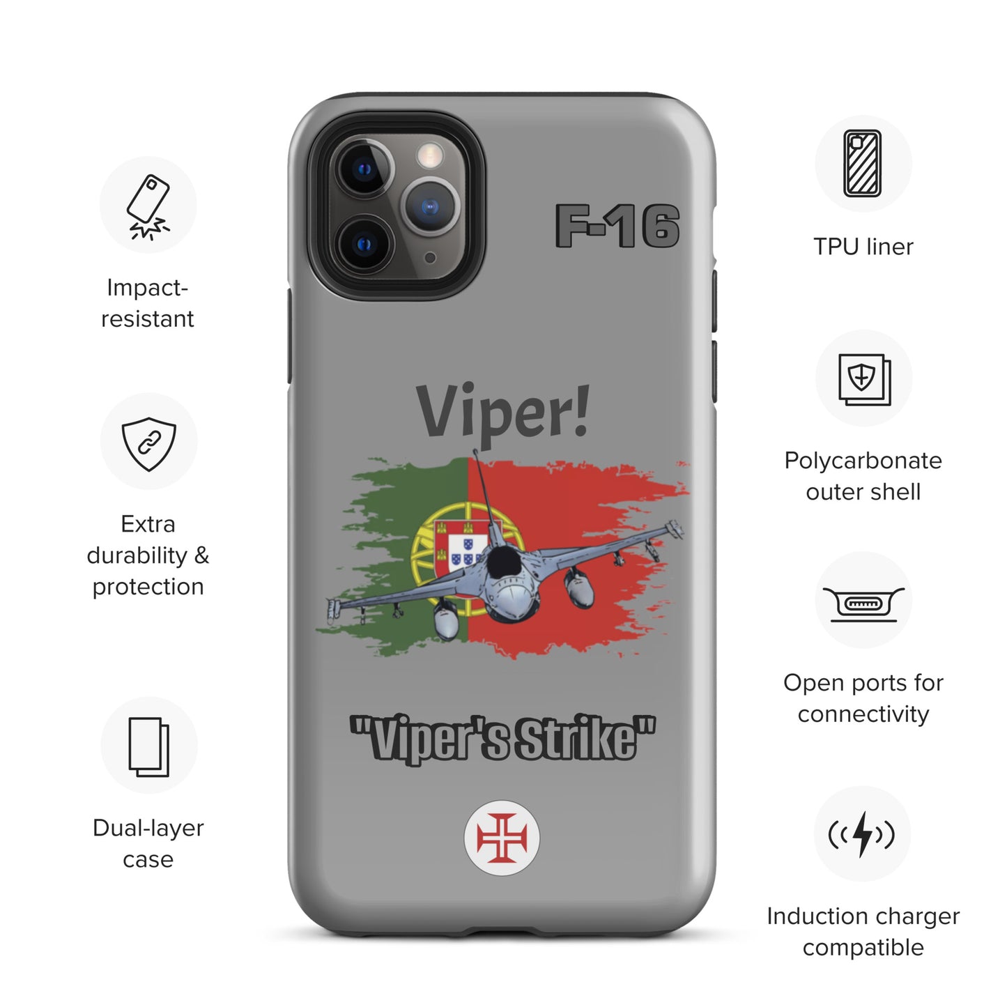 Portuguese Viper Patriot iPhone Case