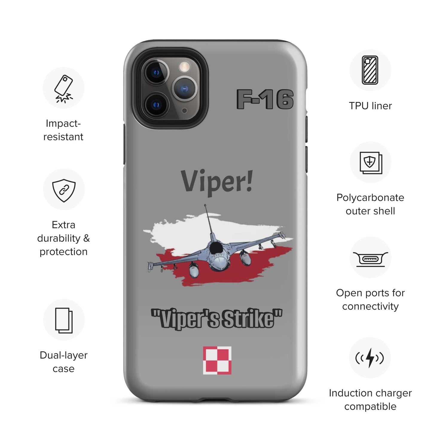 Polish Viper Patriot iPhone Case