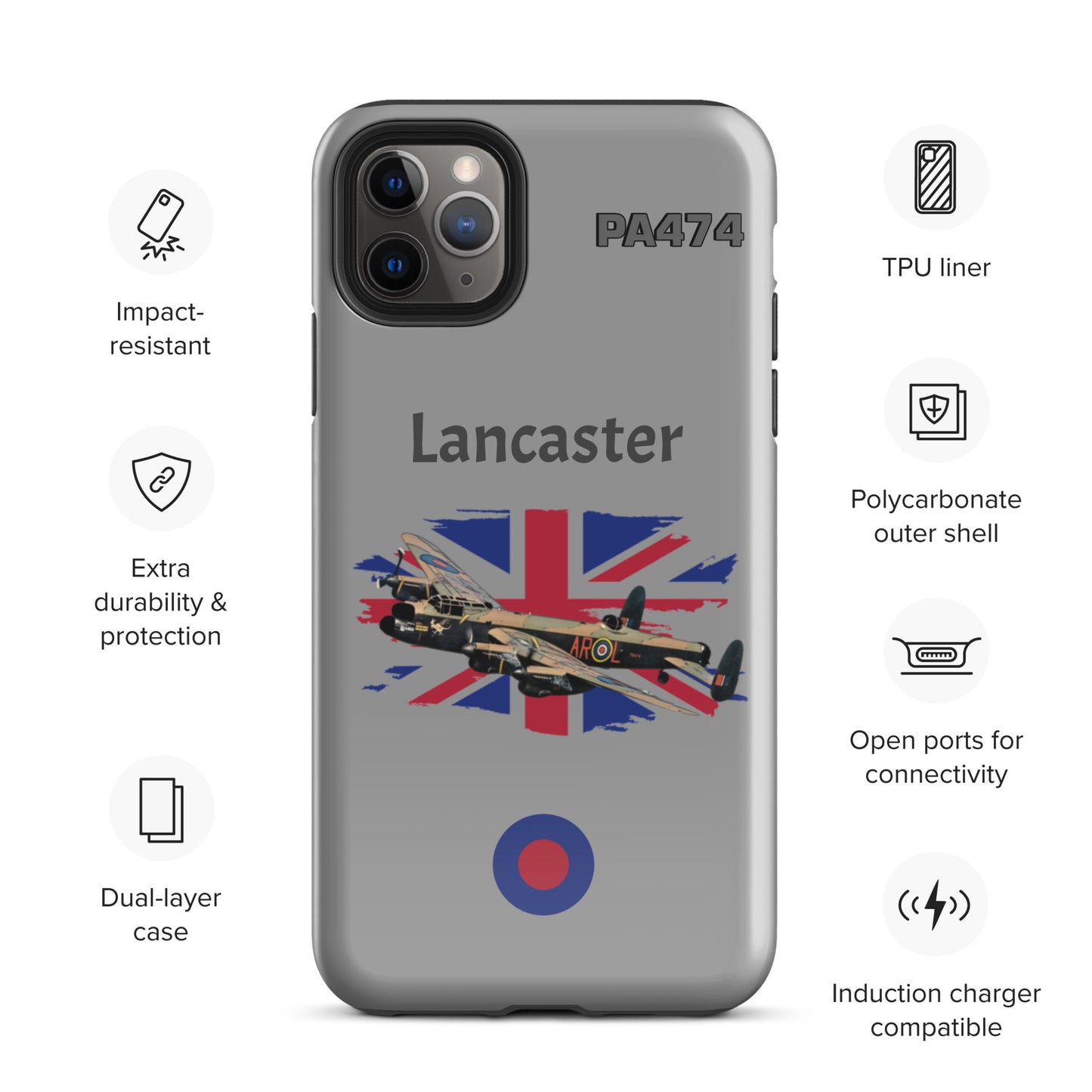 WWII Lancaster Patriot iPhone Case