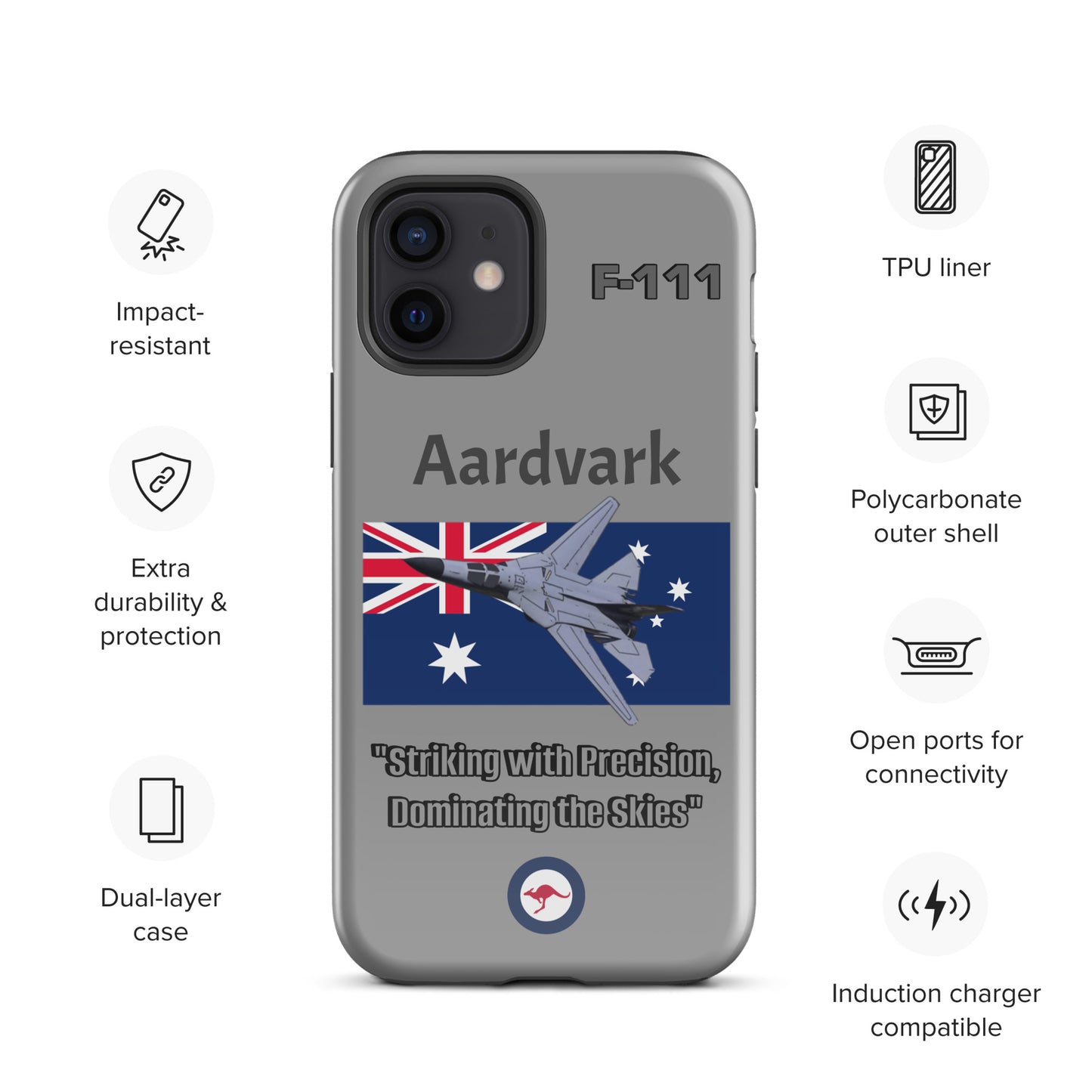 Australian Aardvark Patriot iPhone Case