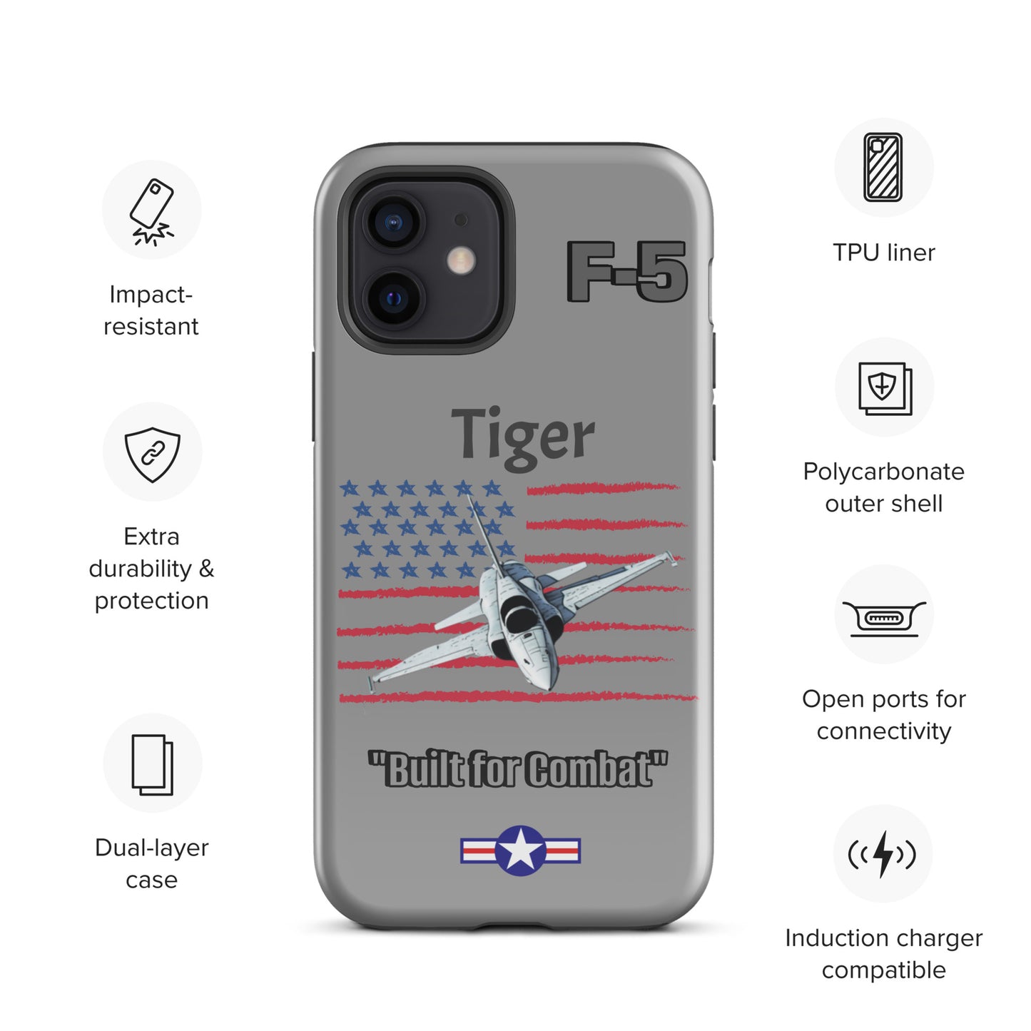Tiger Patriot iPhone Case