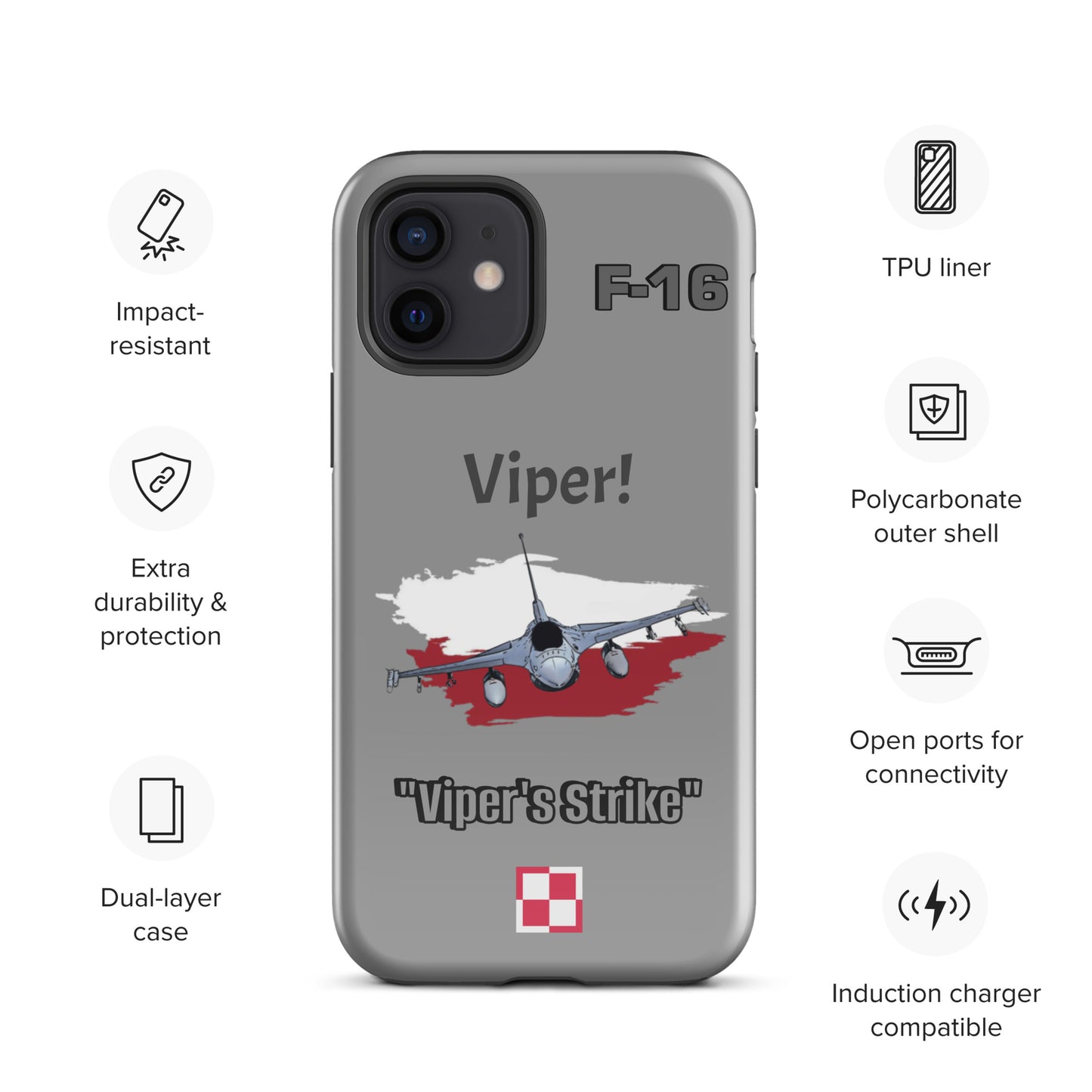 Polish Viper Patriot iPhone Case