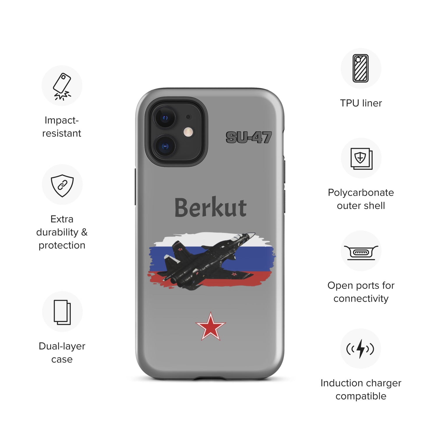 Berkut Patriot iPhone Case (Without Quotes)