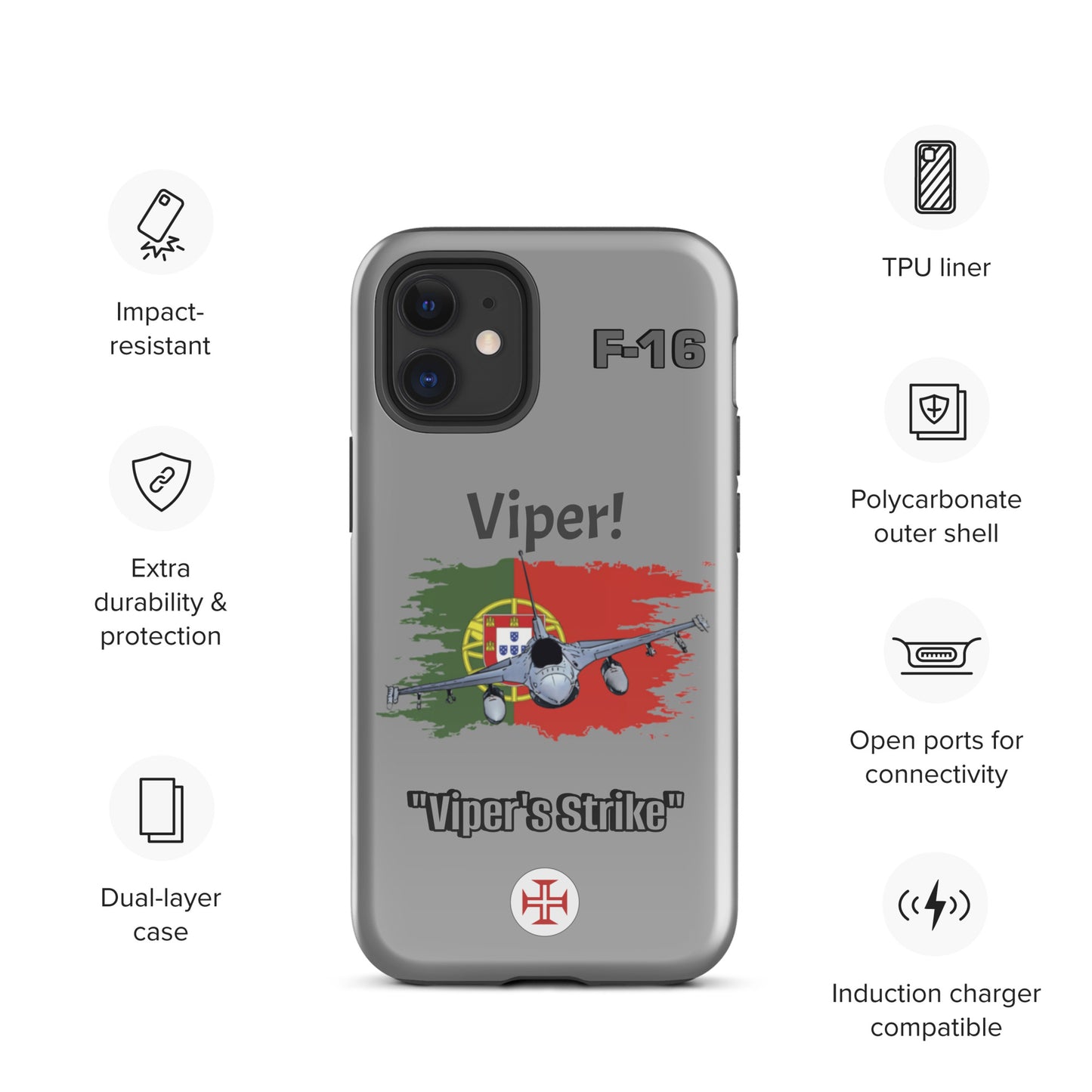 Portuguese Viper Patriot iPhone Case