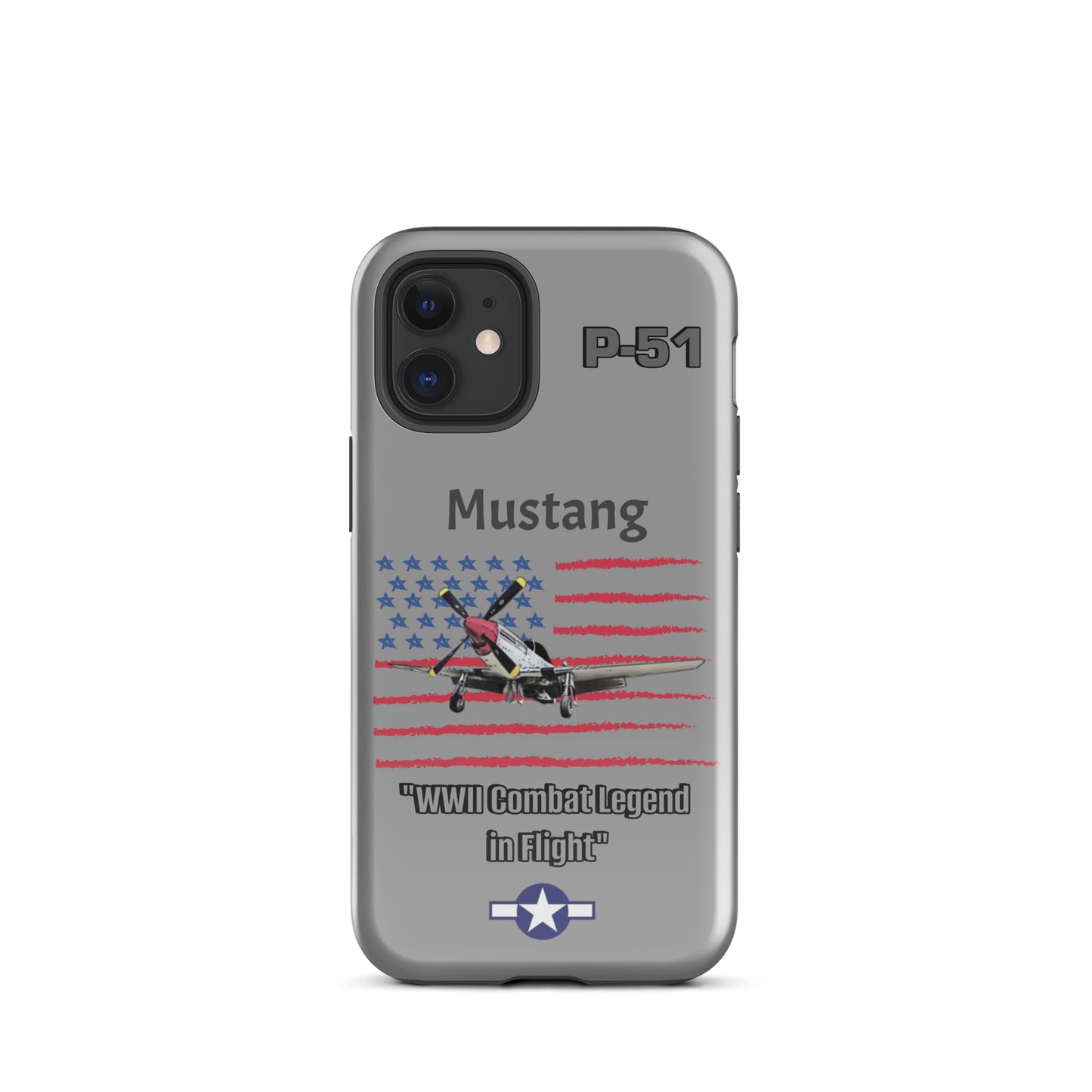 WWII Mustang Patriot iPhone Case