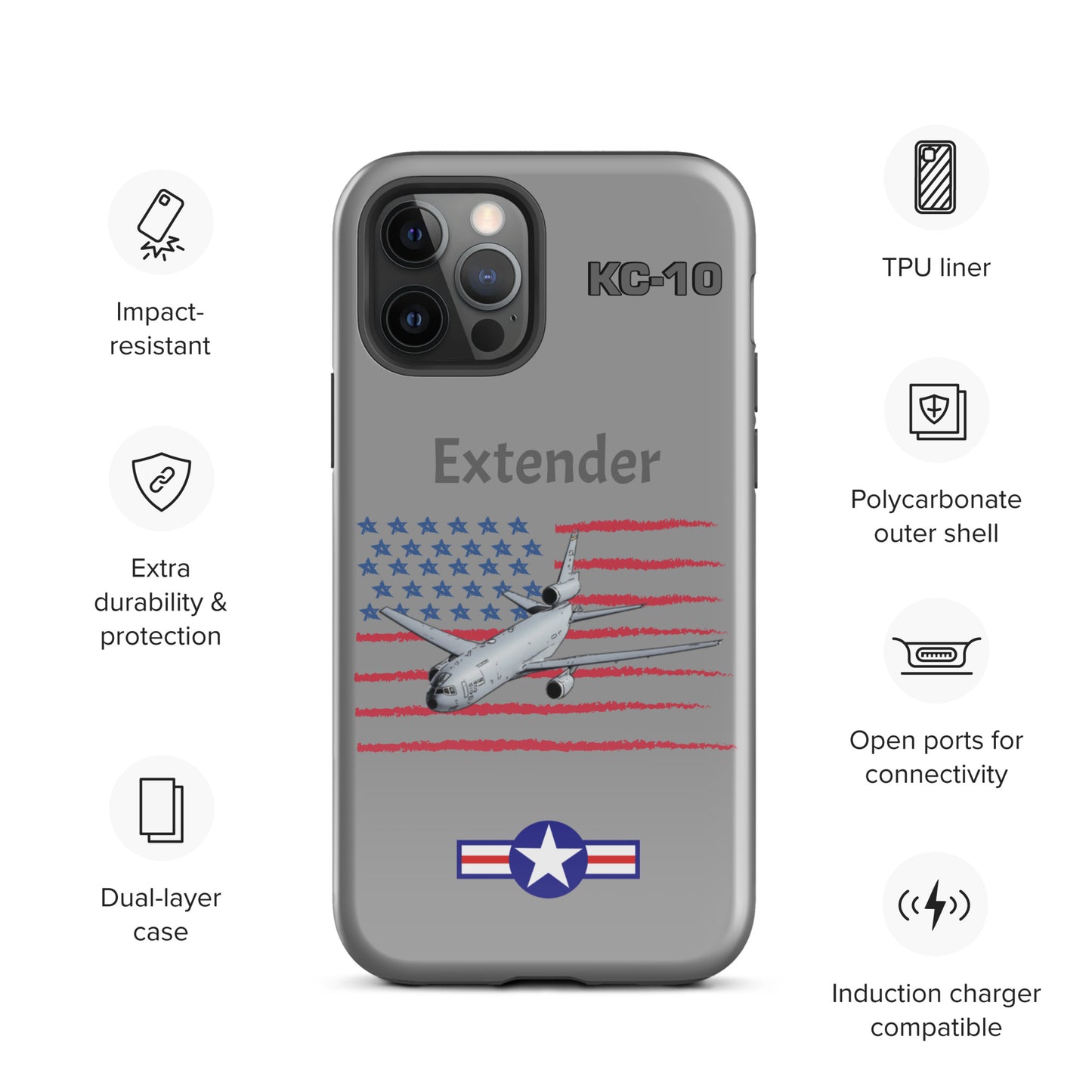 Extender Patriot iPhone Case (Without Quotes)