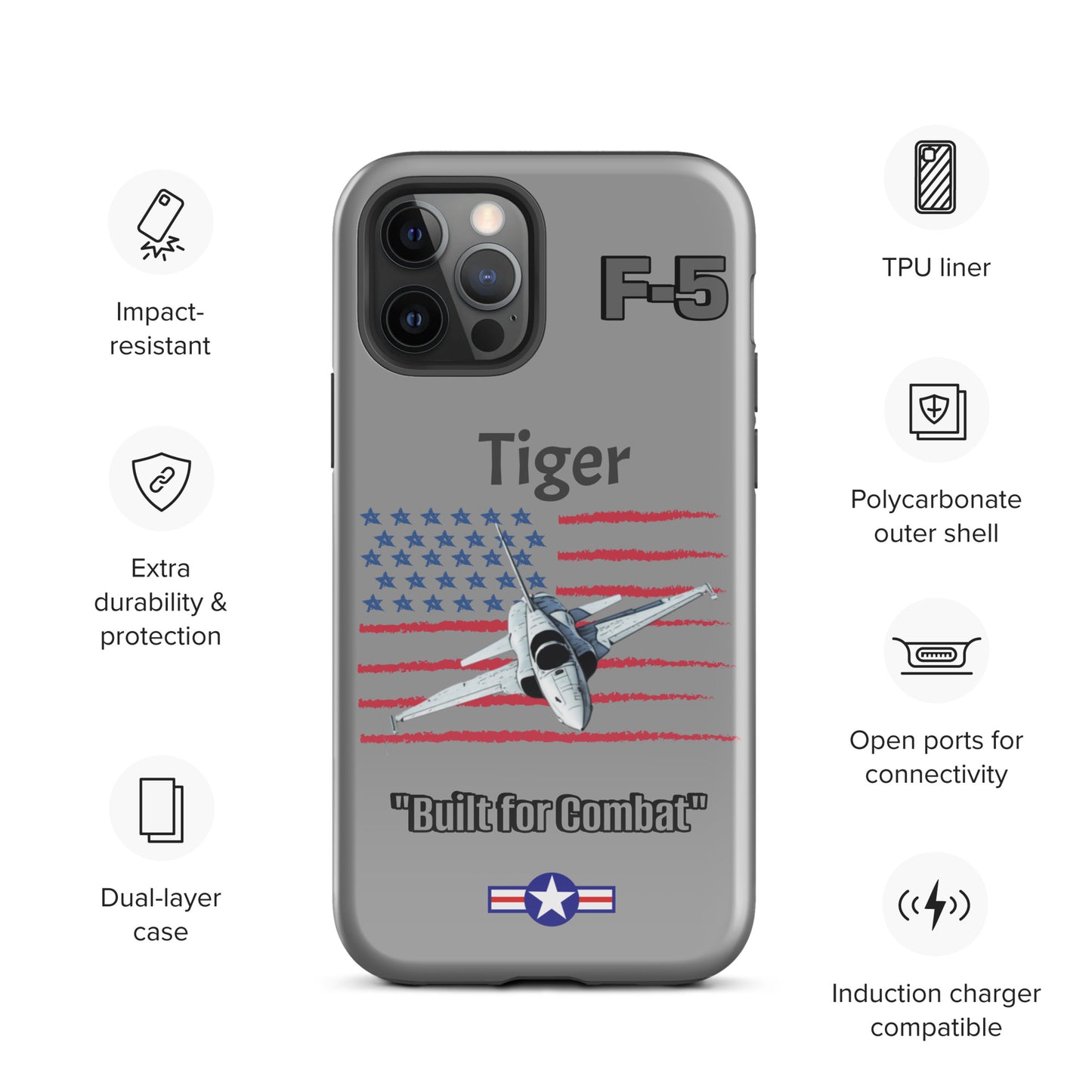 Tiger Patriot iPhone Case
