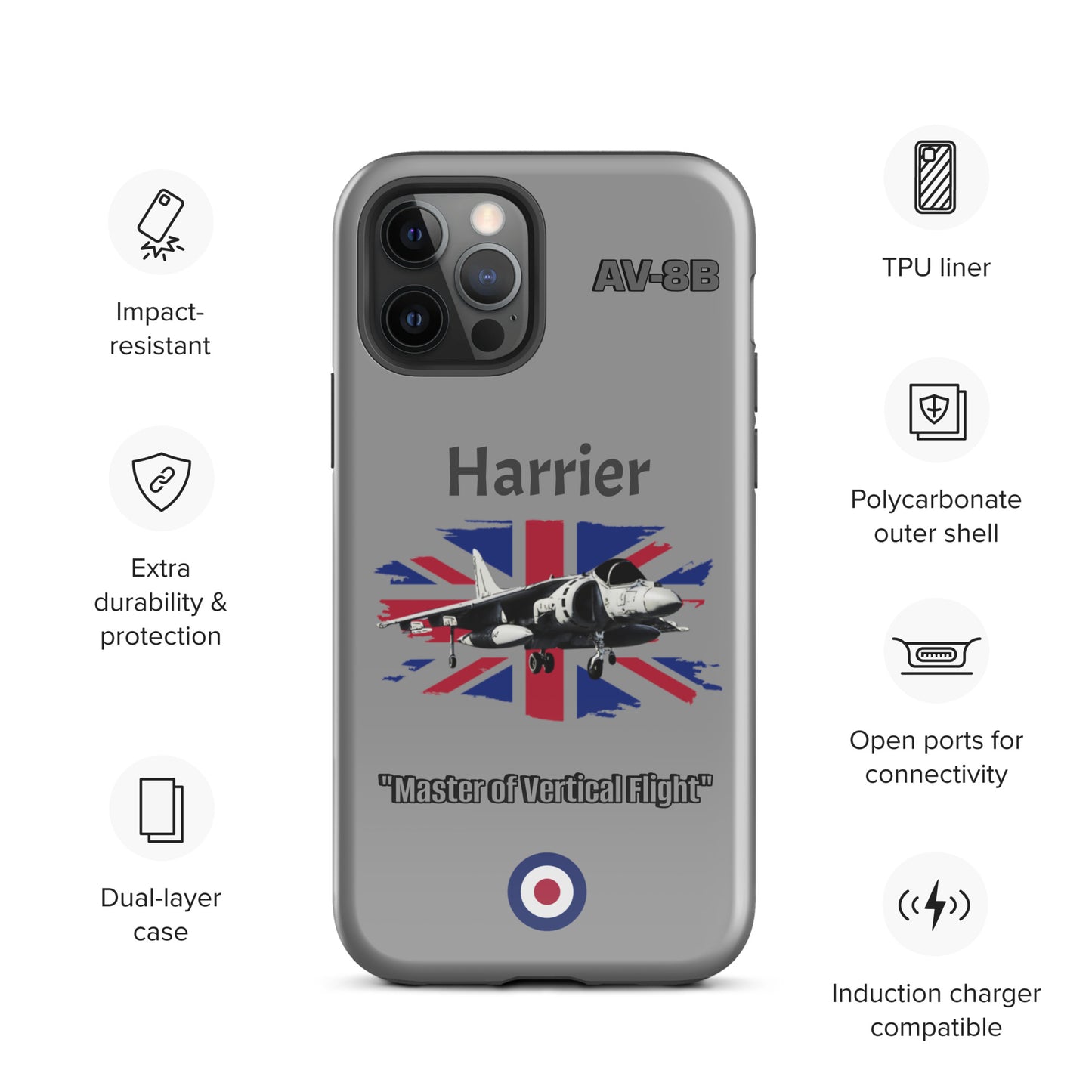 British Harrier Patriot iPhone Case