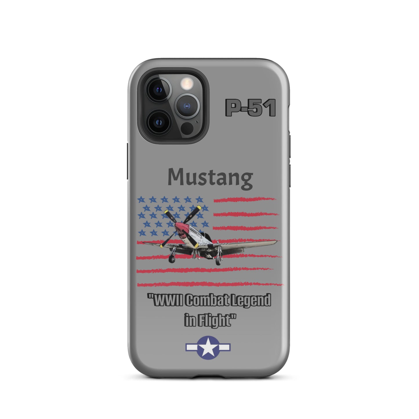 WWII Mustang Patriot iPhone Case