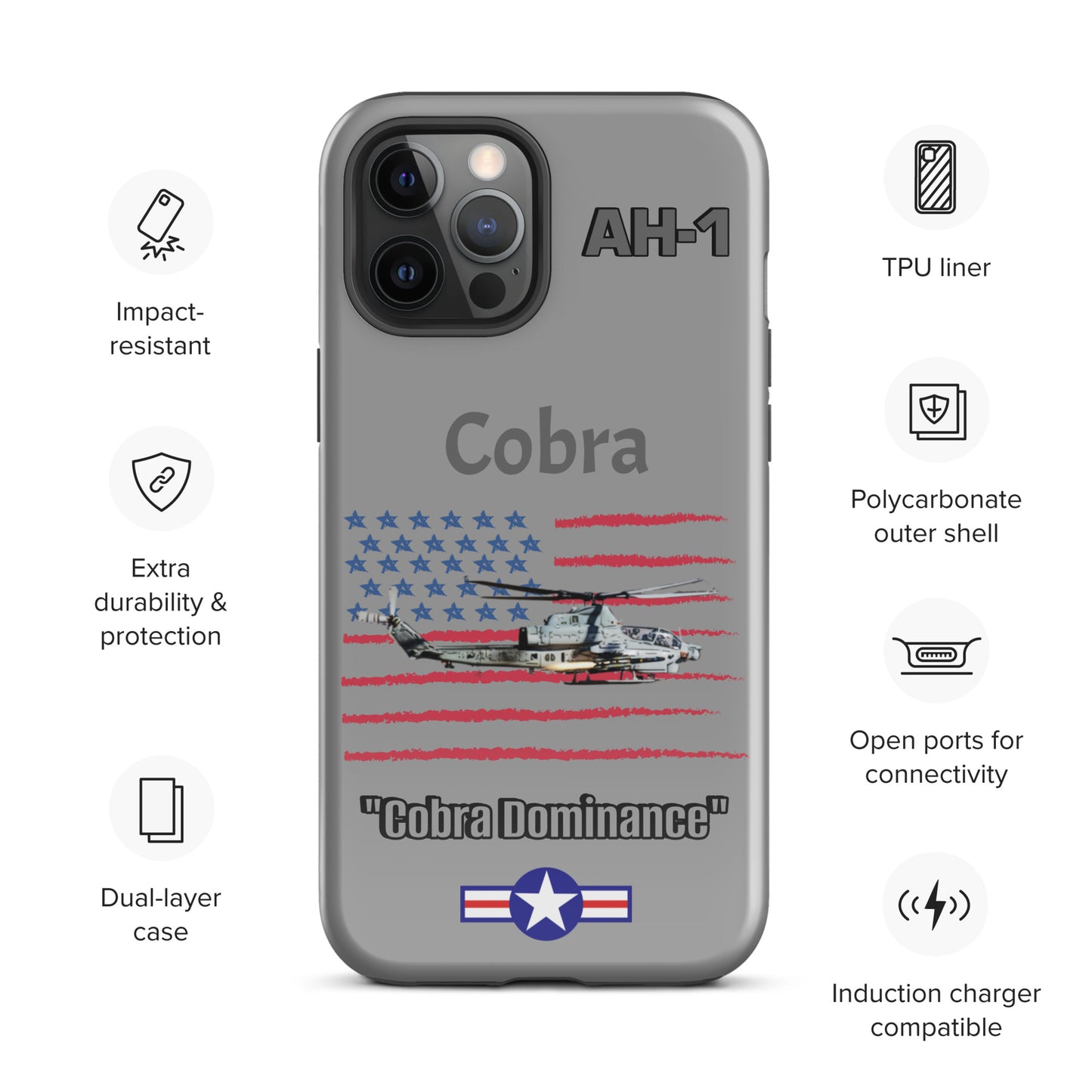 Cobra Patriot iPhone Case