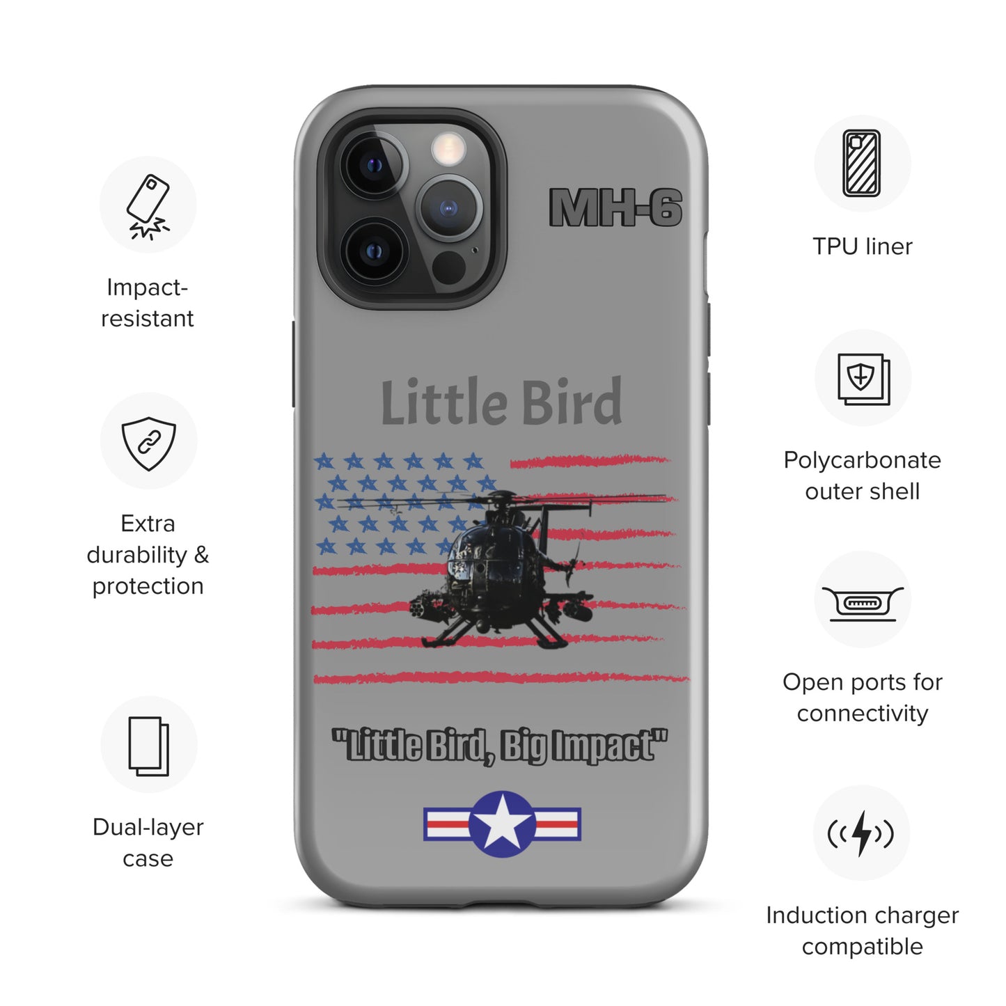 Little Bird Patriot iPhone Case