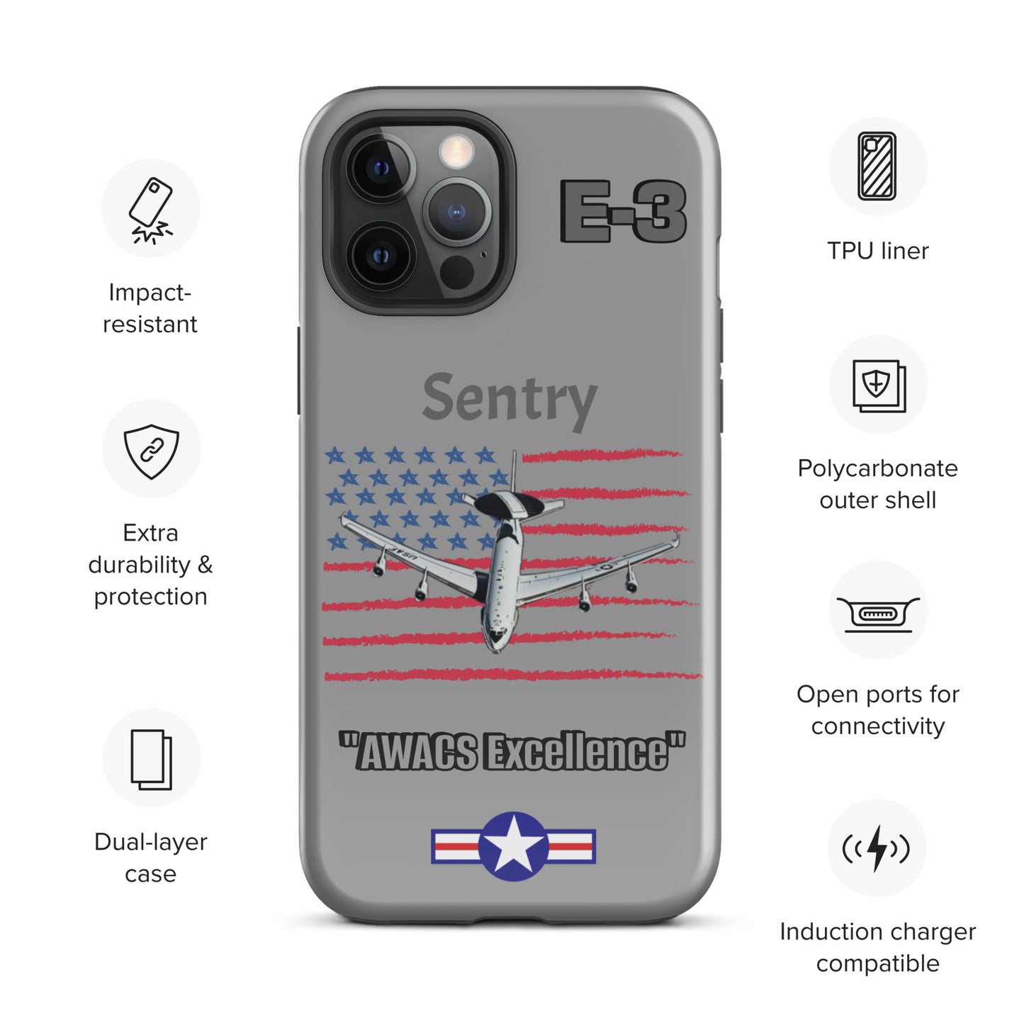 Sentry Patriot iPhone Case