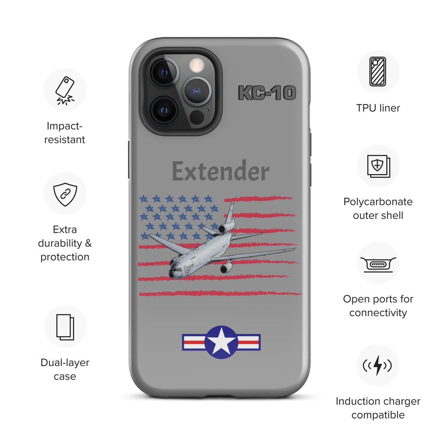 Extender Patriot iPhone Case (Without Quotes)