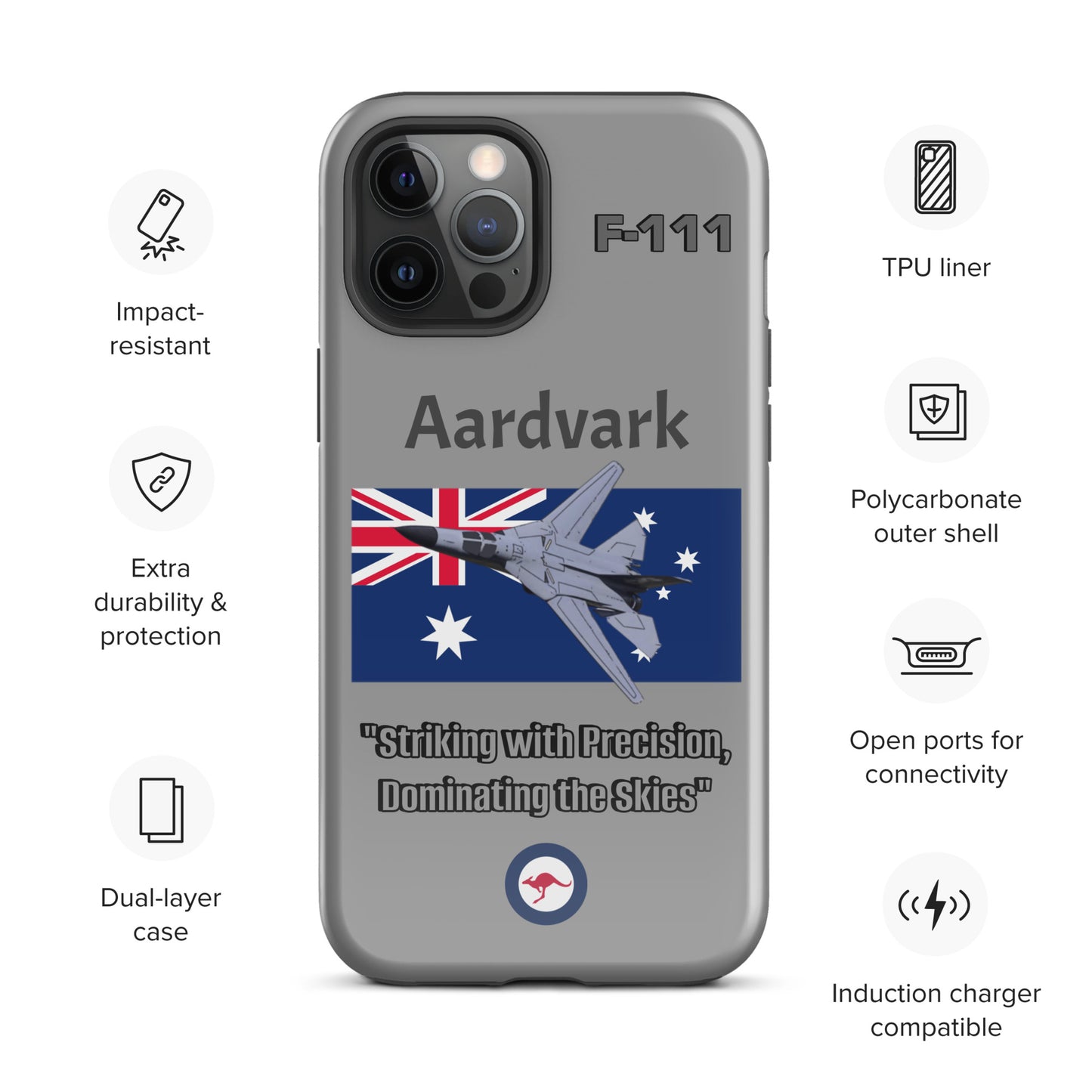 Australian Aardvark Patriot iPhone Case