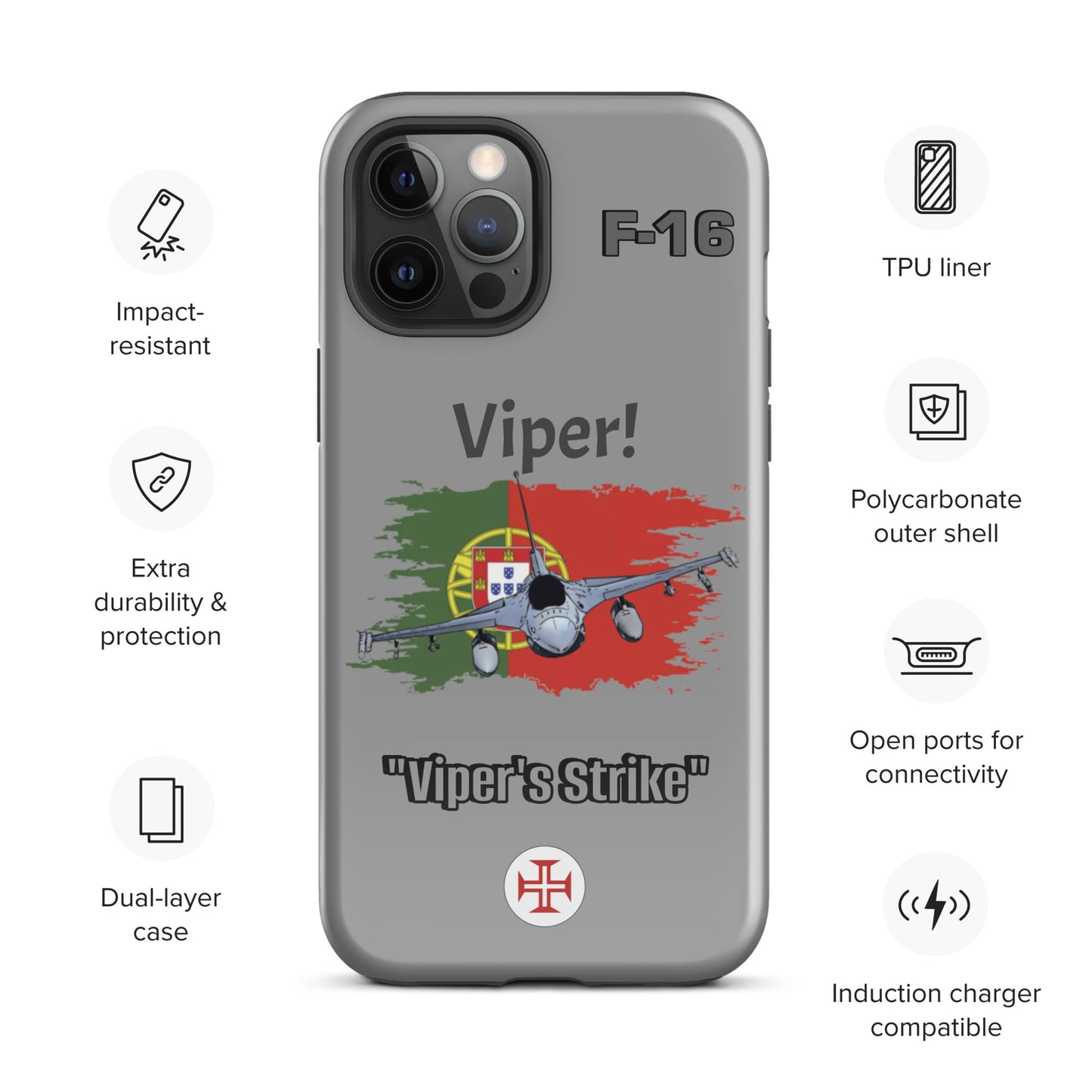 Portuguese Viper Patriot iPhone Case