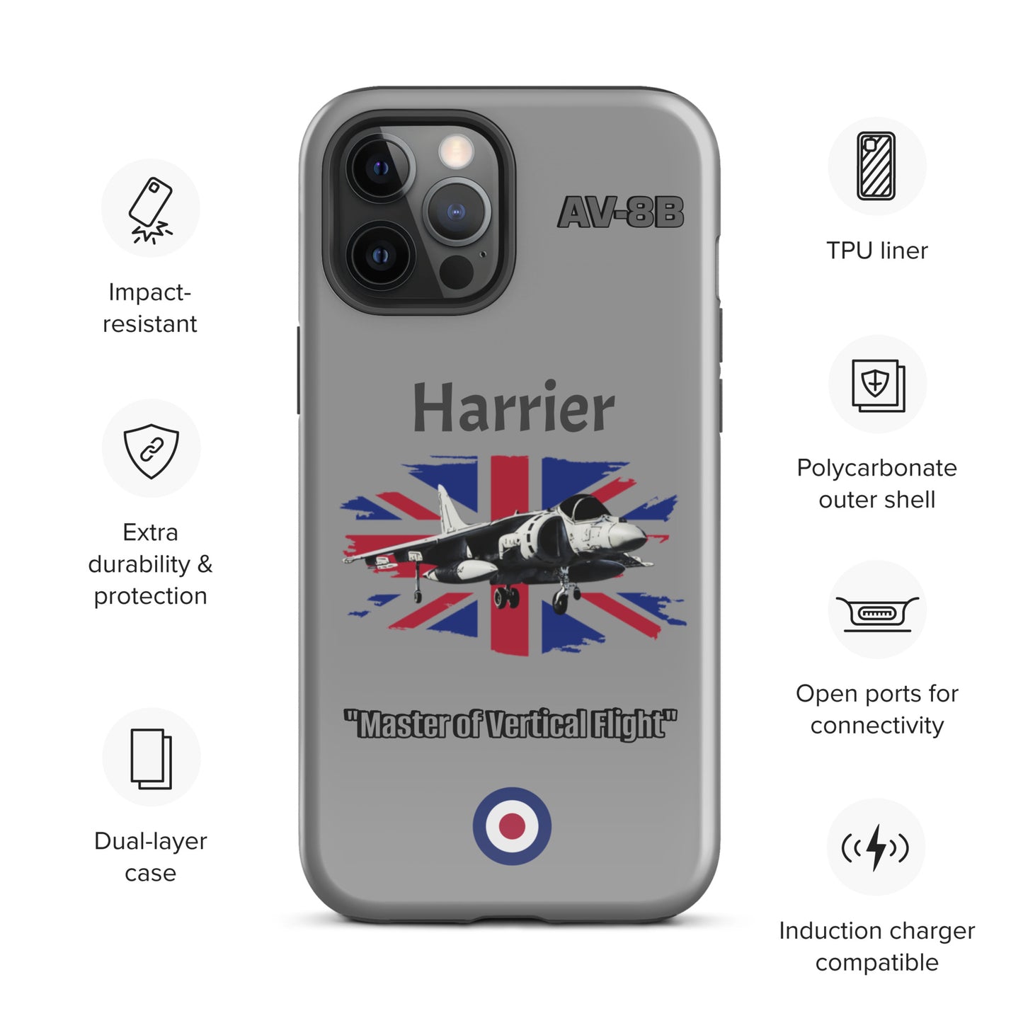 British Harrier Patriot iPhone Case