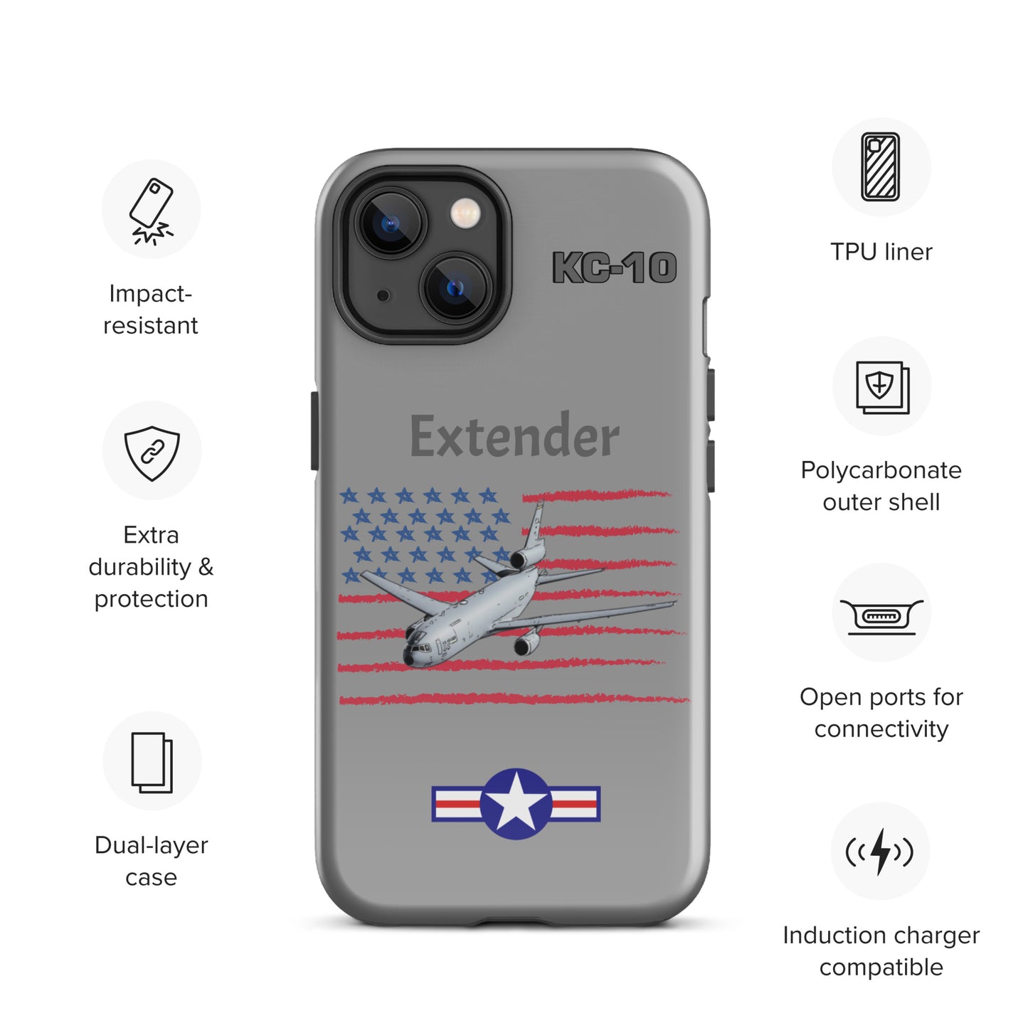 Extender Patriot iPhone Case (Without Quotes)