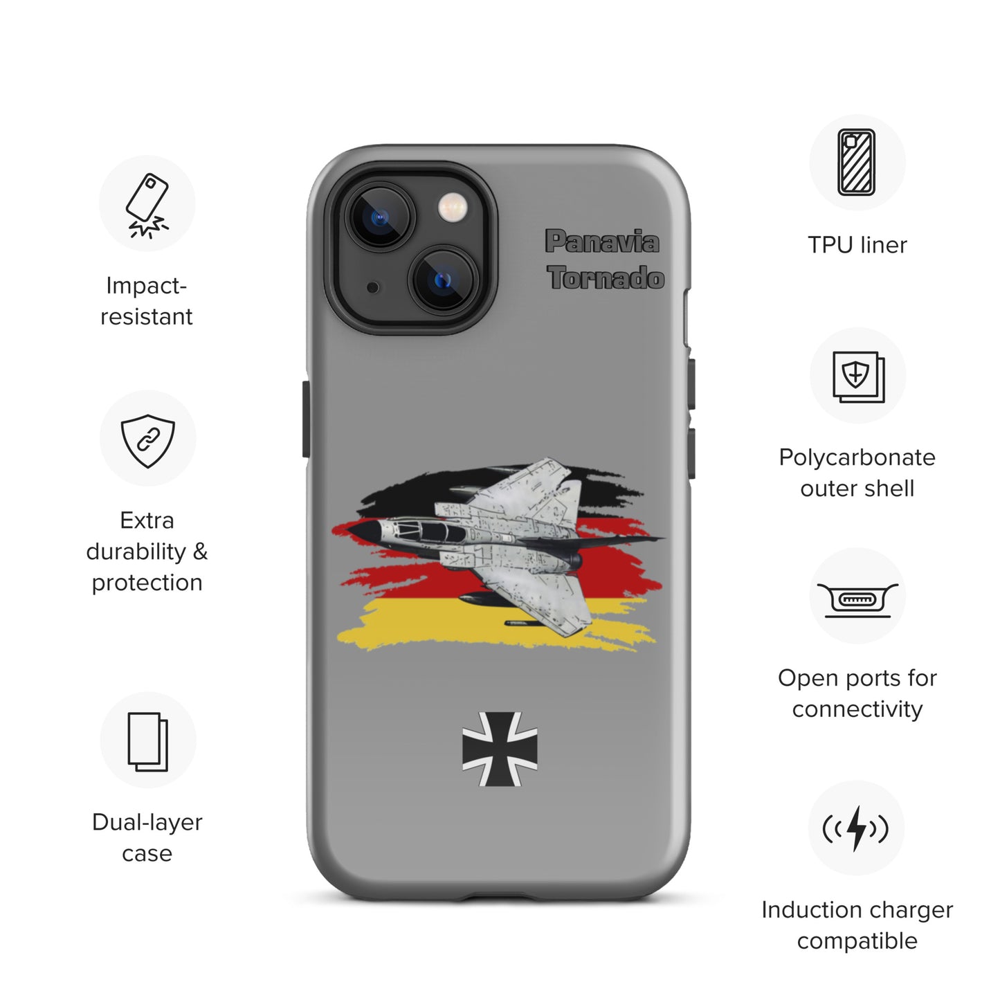 Tornado Patriot iPhone Case (Without Quotes)