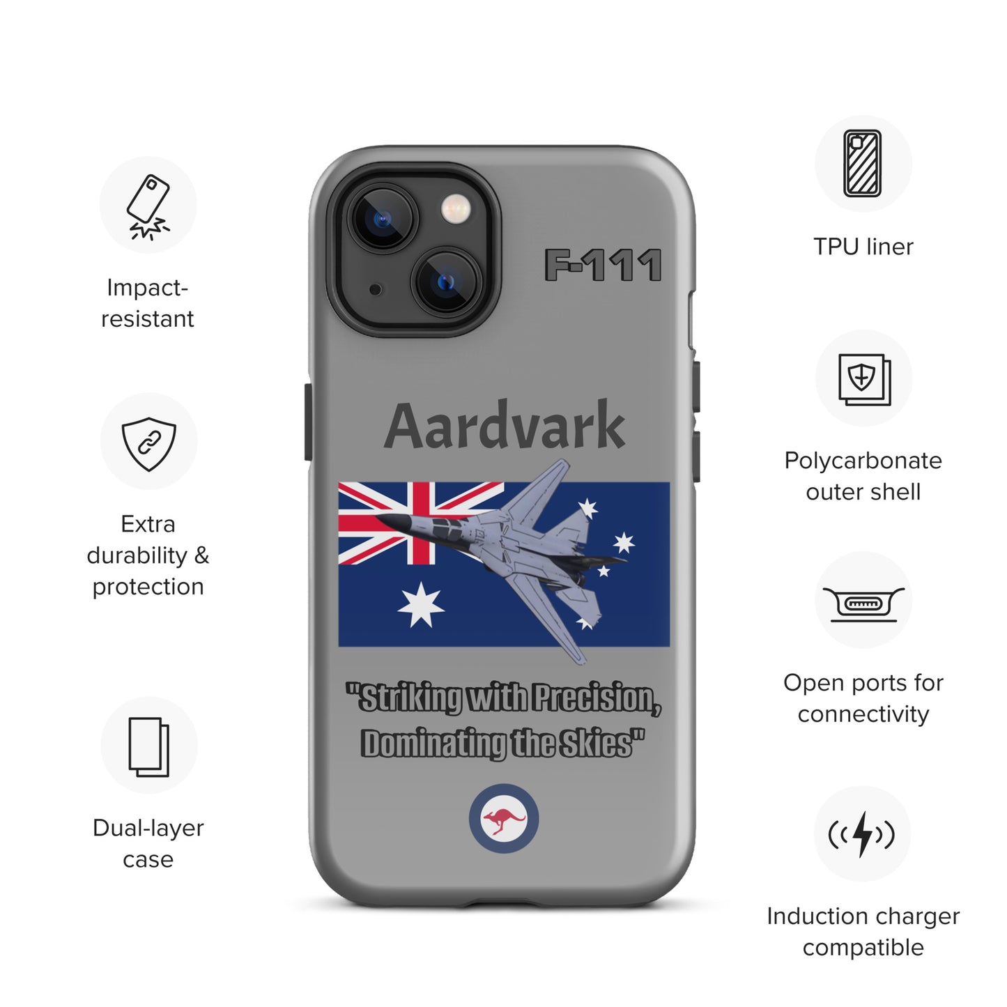 Australian Aardvark Patriot iPhone Case