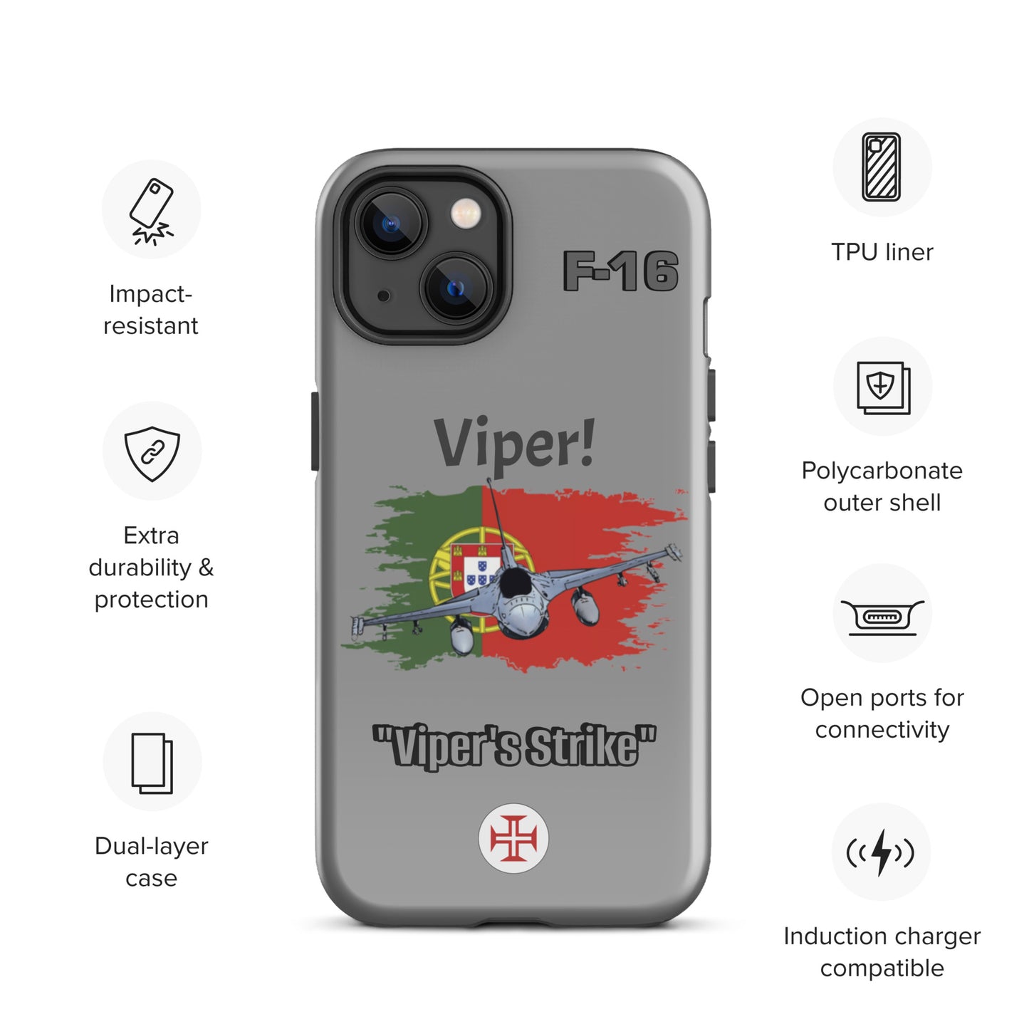 Portuguese Viper Patriot iPhone Case