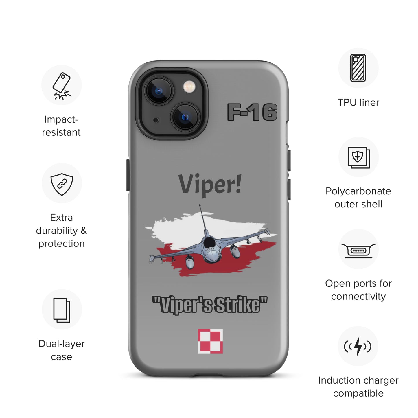 Polish Viper Patriot iPhone Case