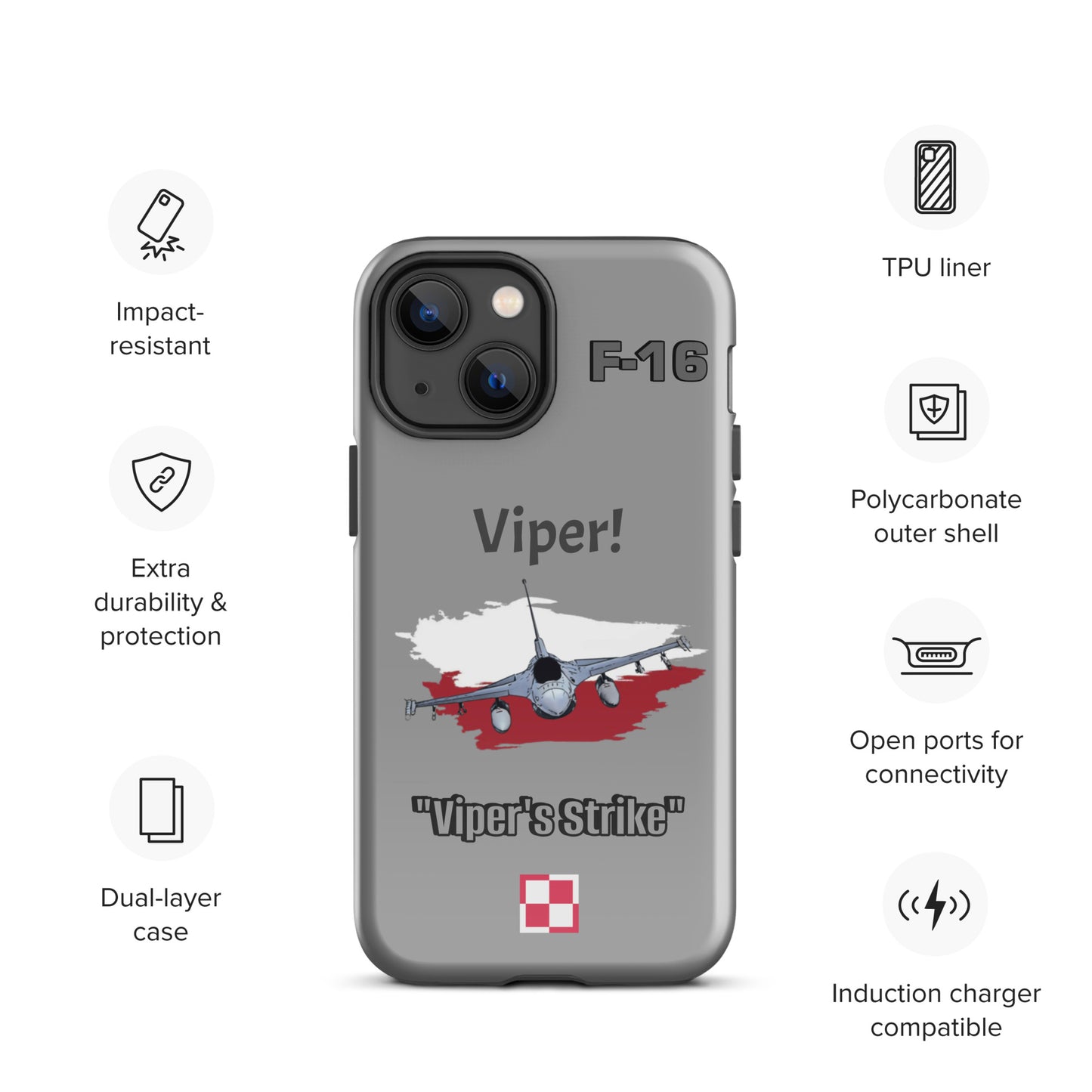 Polish Viper Patriot iPhone Case