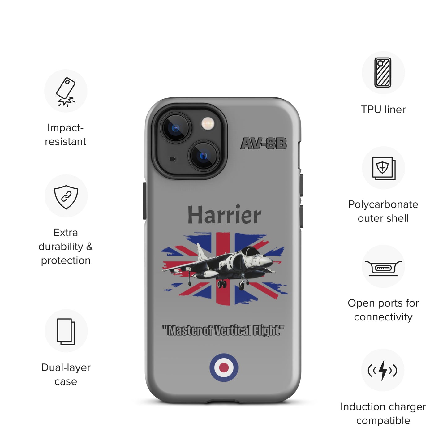 British Harrier Patriot iPhone Case